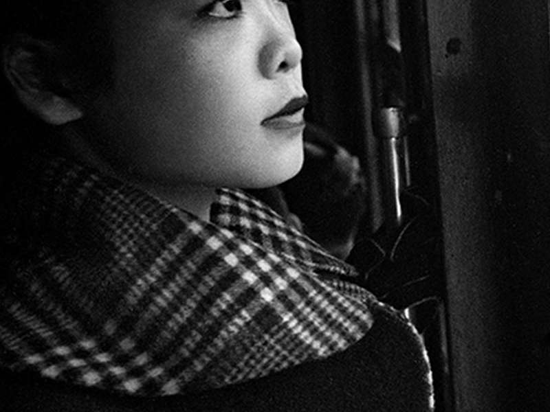 Werner Bischof, 20-year-old Michiko JINUMA, a fashion student on her way to town, Tokyo, Japan, 1951 | &copy; Werner Bischof / Magnum Photos
