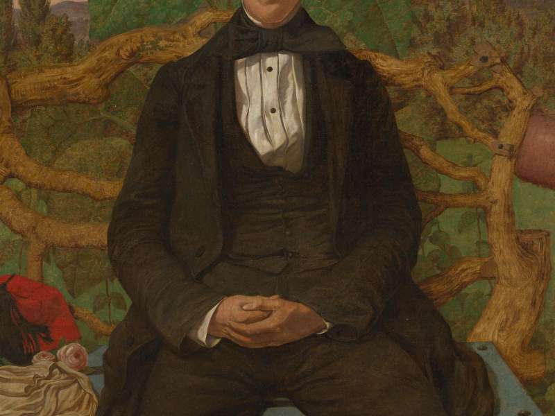 Richard Dadd, Portrait of a Young Man, 1853 | Courtesy &copy; Tate Britain, London
