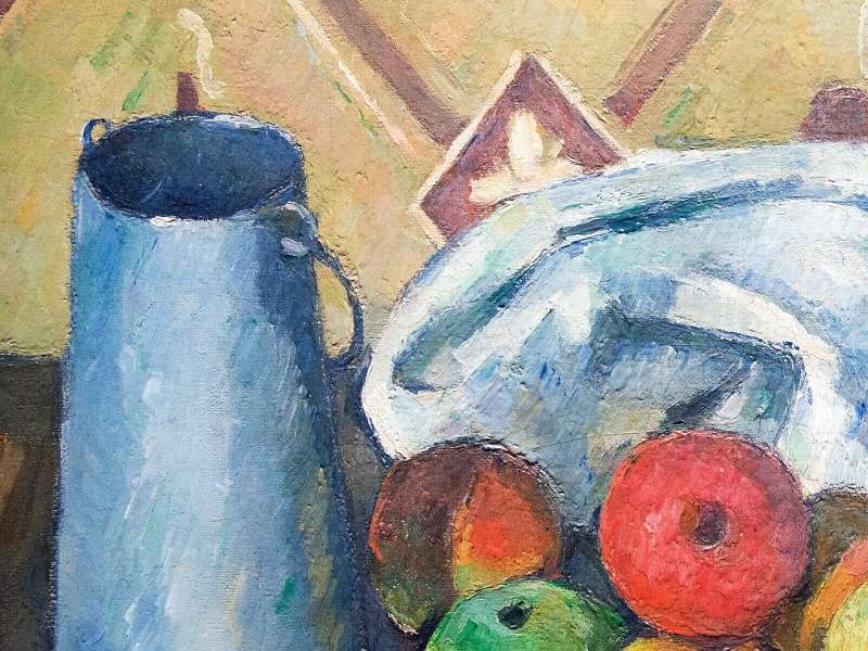Paul Cezanne, Fruits, serviette et bo&icirc;te &agrave; lait, Around 1880, Mus&eacute;e de l&rsquo;Orangerie | Courtesy &copy; Grand Palais Rmn