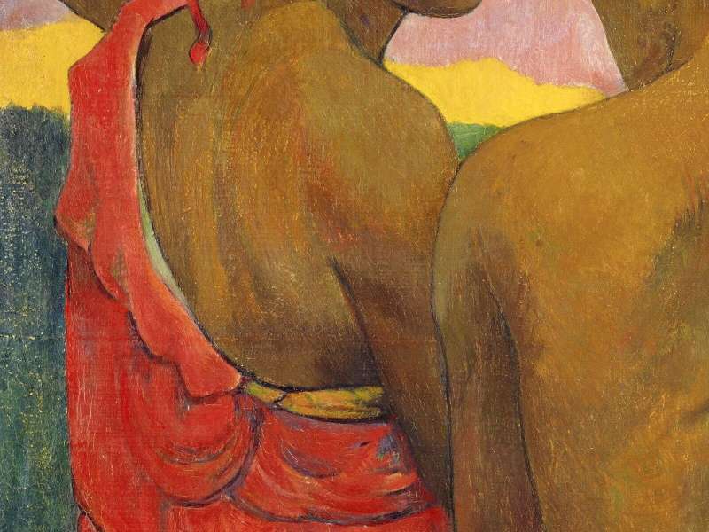 Paul Gauguin, Trois Tahitiens, 1899, National Galleries of Scotland | Courtesy &copy; National Galleries of Scotland, GrandPalaisRmn / Scottish National Gallery Photographic Department