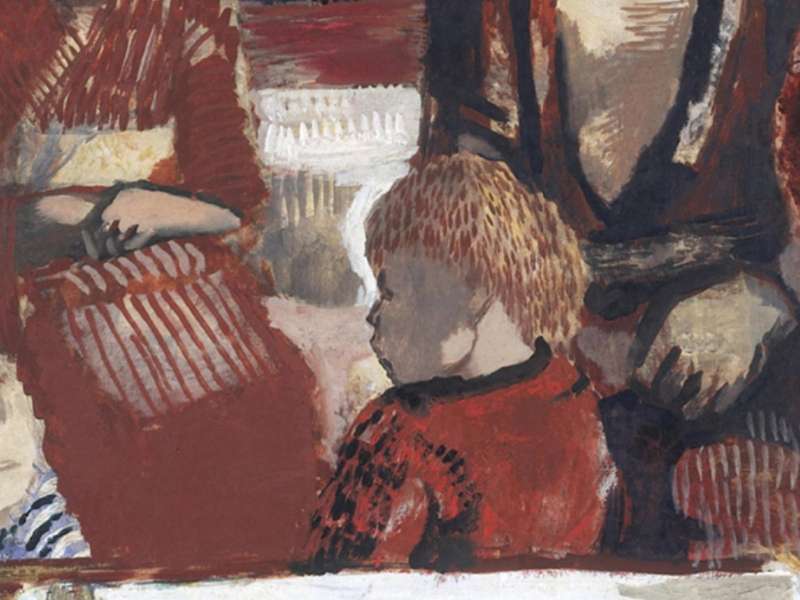 Maeta Kanji, Family of a Master Carpenter, 1928, Tottori Prefectural Museum of Art | Courtesy &copy; Tokyo Station Gallery