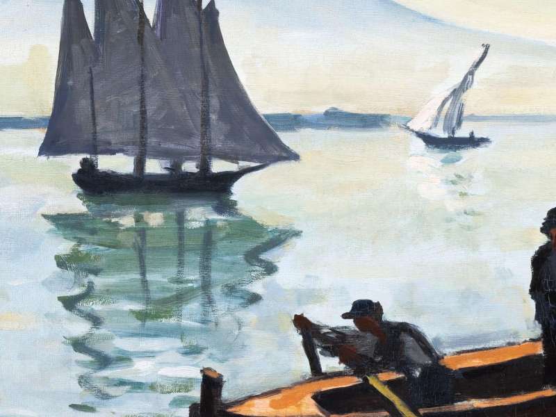 Albert Marquet, Naples. Le voilier, 1909, Mus&eacute;e des Beaux-Arts, Bordeaux | Courtesy &copy;︎ Mairie de Bordeaux, Mus&eacute;e des Beaux-Arts | Photo: F. Deval