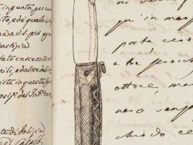 Senator's Criminal Court, Envelope 1734, File no. 7, c. 3 recto, 1834, State Archives of Rome