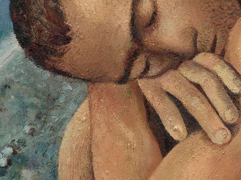 Louis Fratino, Ale in Liguria, Detail, 2025 | Courtesy &copy; Louis Fratino