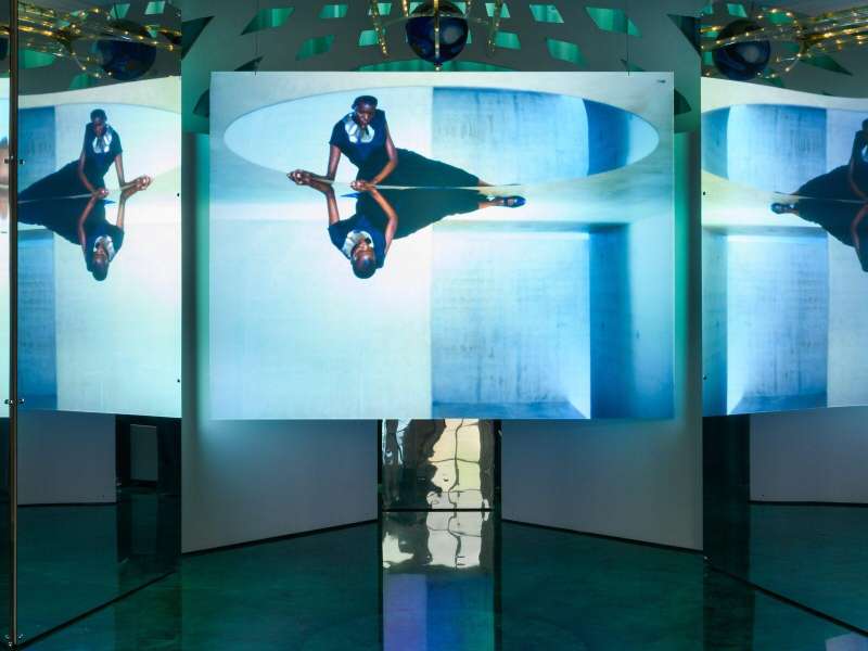 Isaac Julien, All That Changes You. Metamorphosis, 2025, The Cosmic House, London | Photo: Thierry Bal | Courtesy Isaac Julien / Victoria Miro | &copy; Isaac Julien