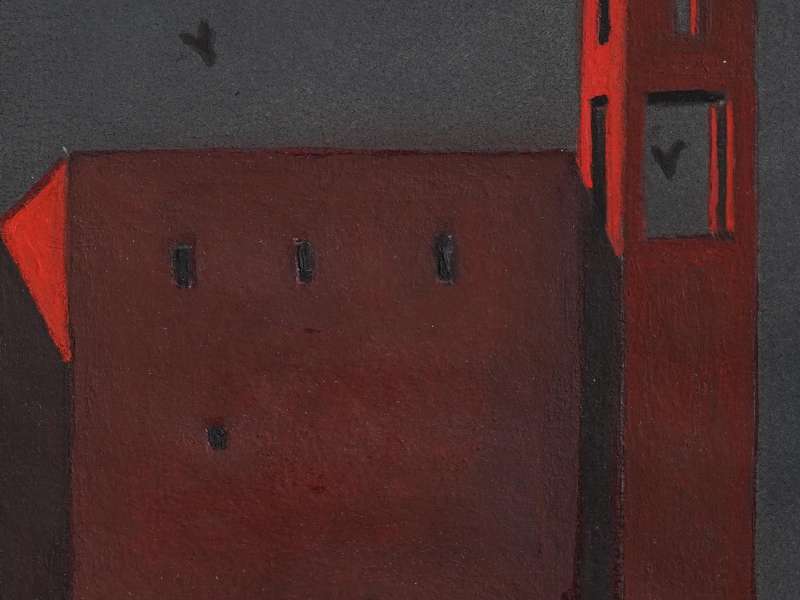 Richard Peduzzi, &Eacute;tude pour De la Maison des Morts, Opera by Leo&scaron; Jan&aacute;ček, 2007, Reprised in 2026, Collection particuli&egrave;re | &copy; Atelier Peduzzi