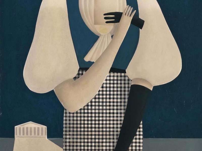 Togo Seiji, Black Gloves, 1933 | Courtesy &copy; Sompo Museum of Art