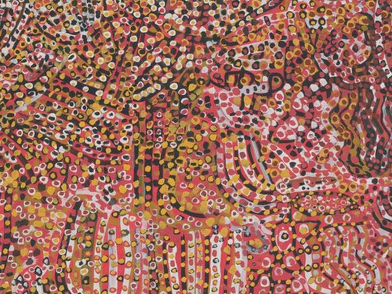 Emily Kam Kngwarray, Ntang Dreaming, 1989, National Gallery of Australia | &copy; Estate of Emily Kam Kngwarray / DACS 2024, All rights reserved