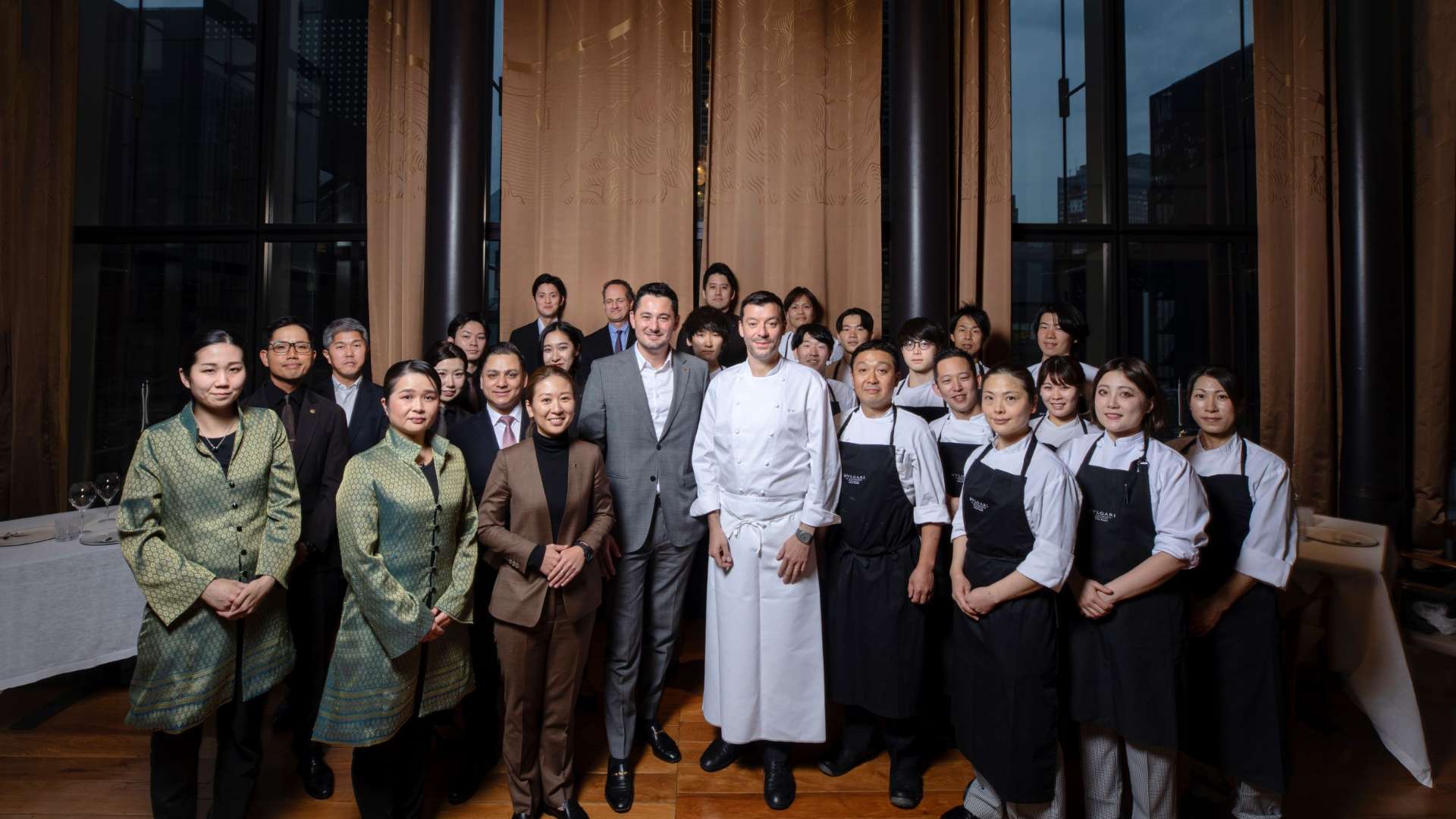 Bulgari Tokyo Restaurant Whats On Team of Il Ristorante - Luca Fantin