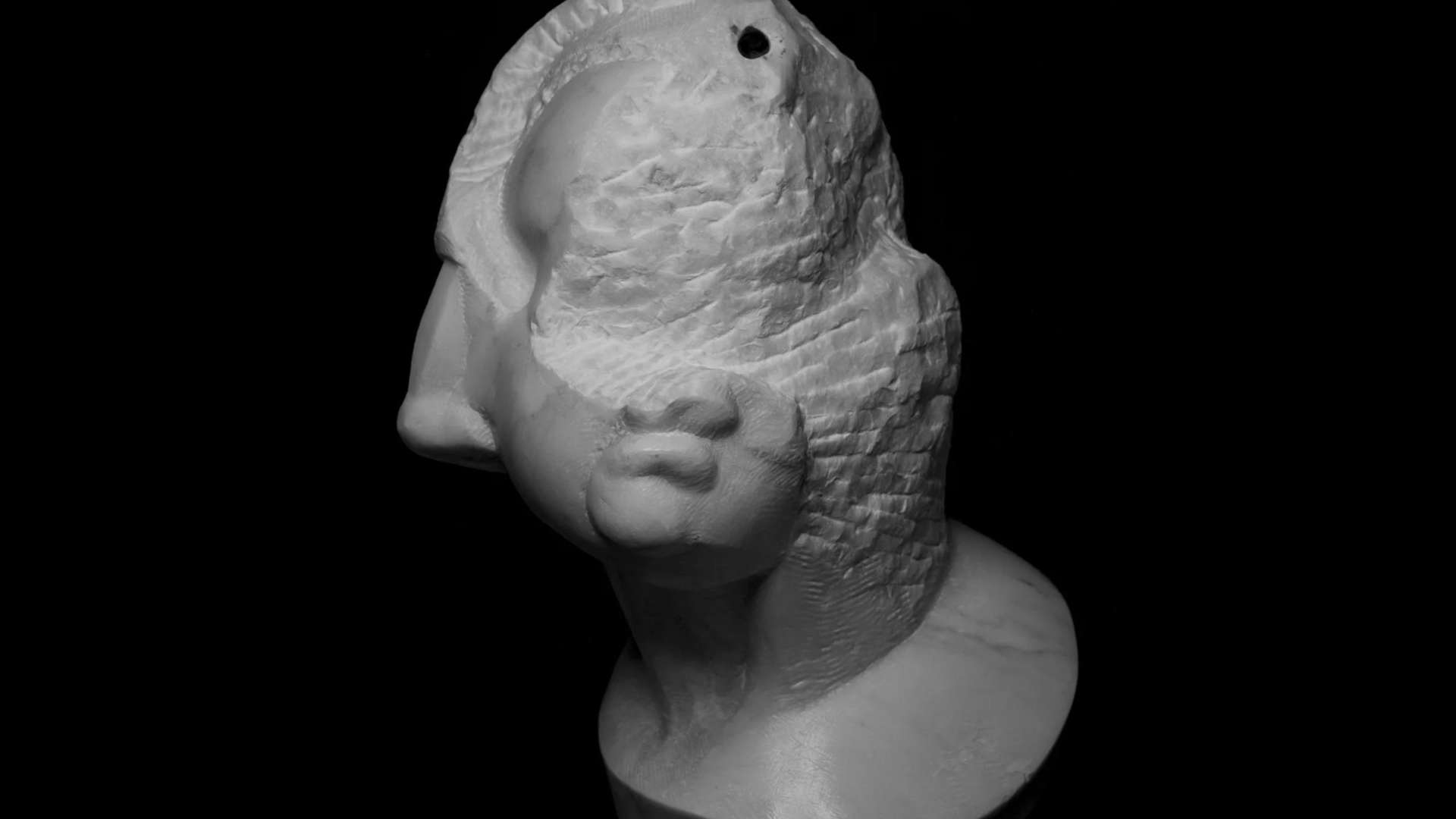 Athar Jaber, Marble Head - Opus 5 nr.2, 2015 | Courtesy &copy; Athar Jaber