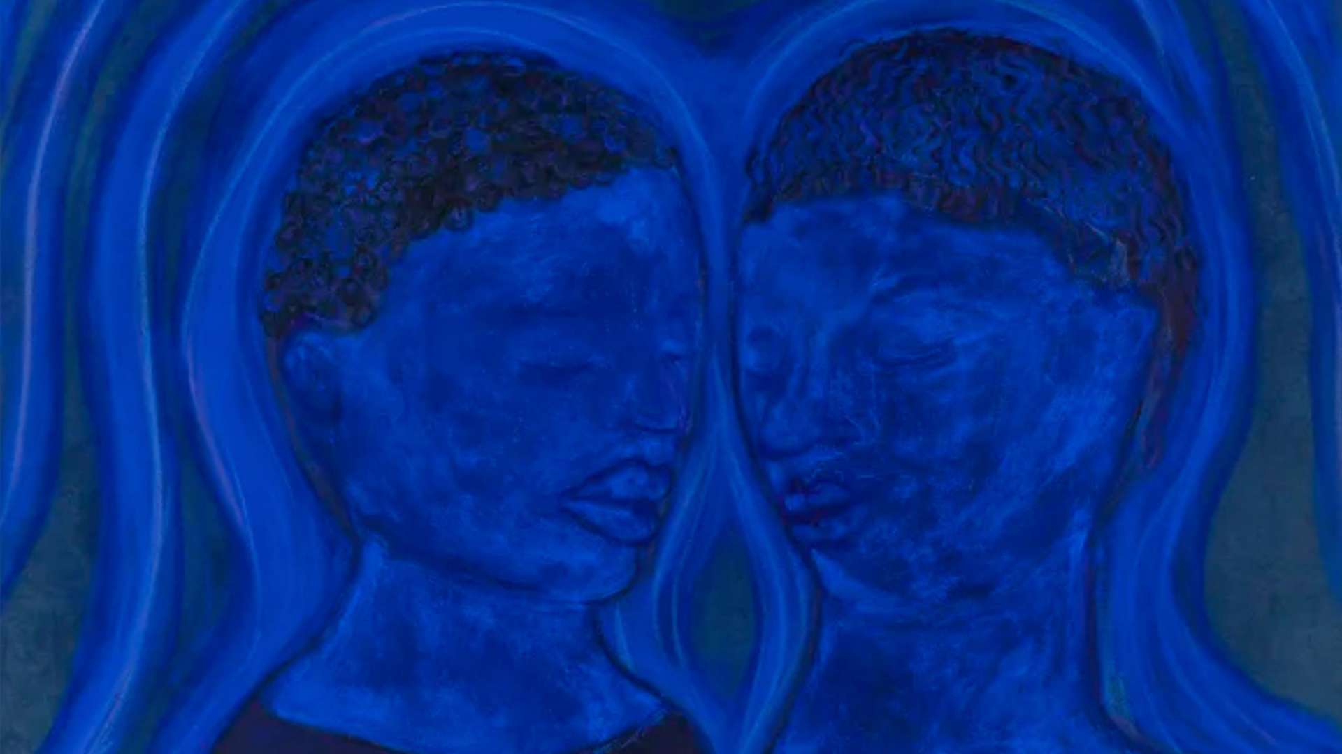 Sola Olulode, Waves Of Emotion Under The Moonlight, 2021 | Courtesy Lawrie Shabibi Gallery | &copy; Sola Olulode
