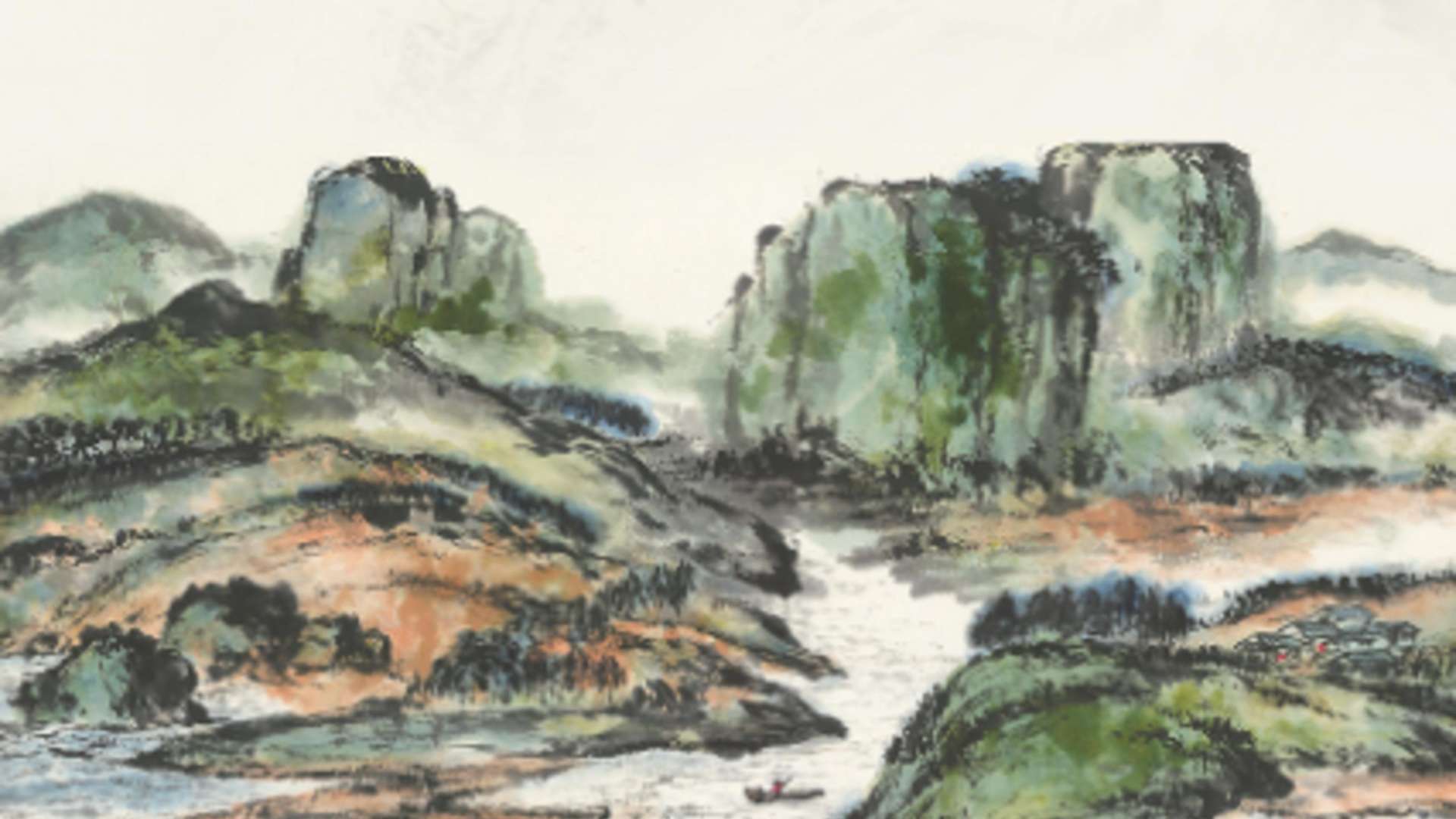 Zhi Shui Ren Shan: Special Exhibition of Chinese Landscape Masterpieces from Modern Chinese Artists | Courtesy Long Museum West Bund