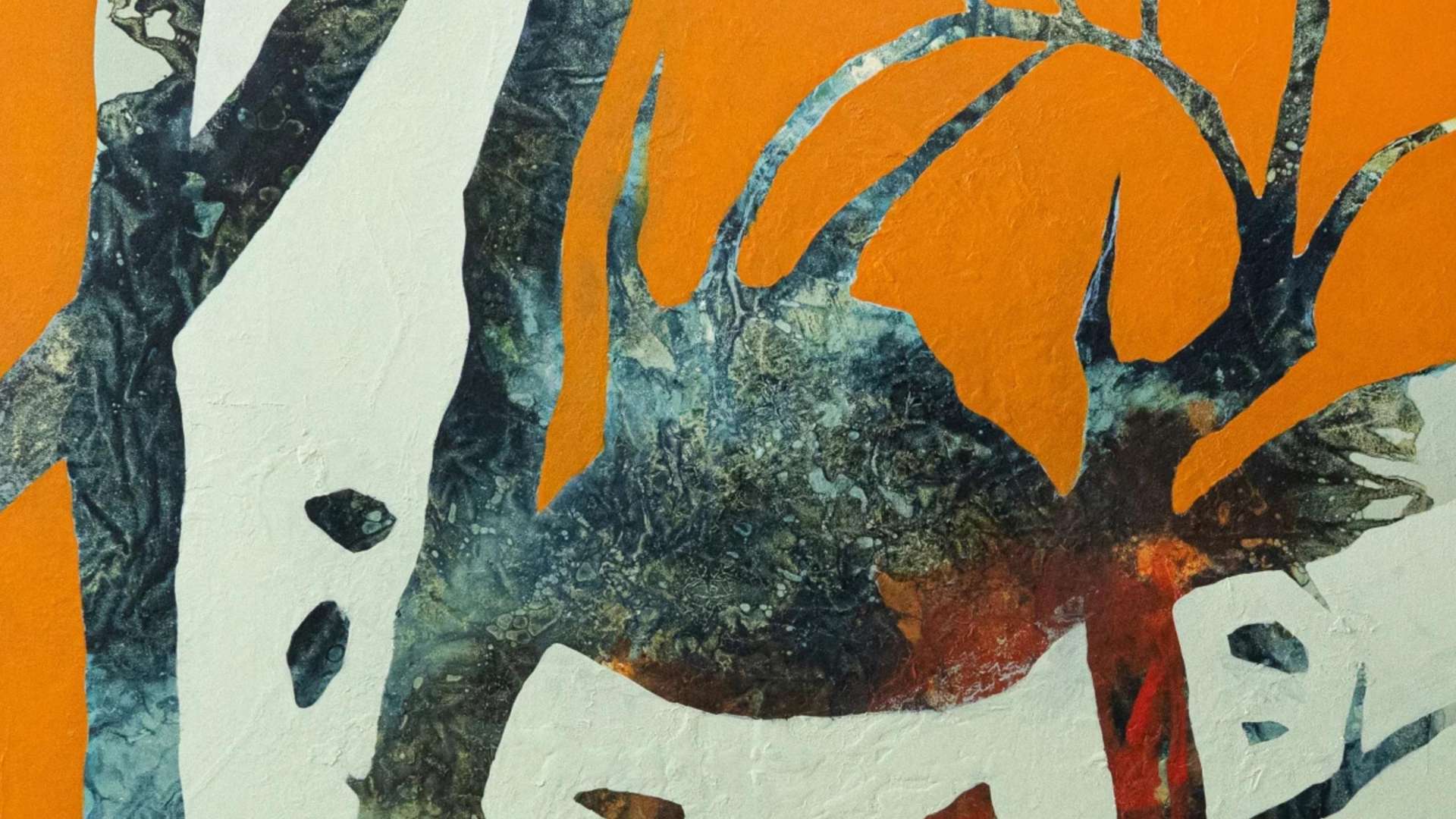 Mahmood Al Daoud Syrian, Burning Awakening, 2024 | Courtesy &copy; Firetti Contemporary