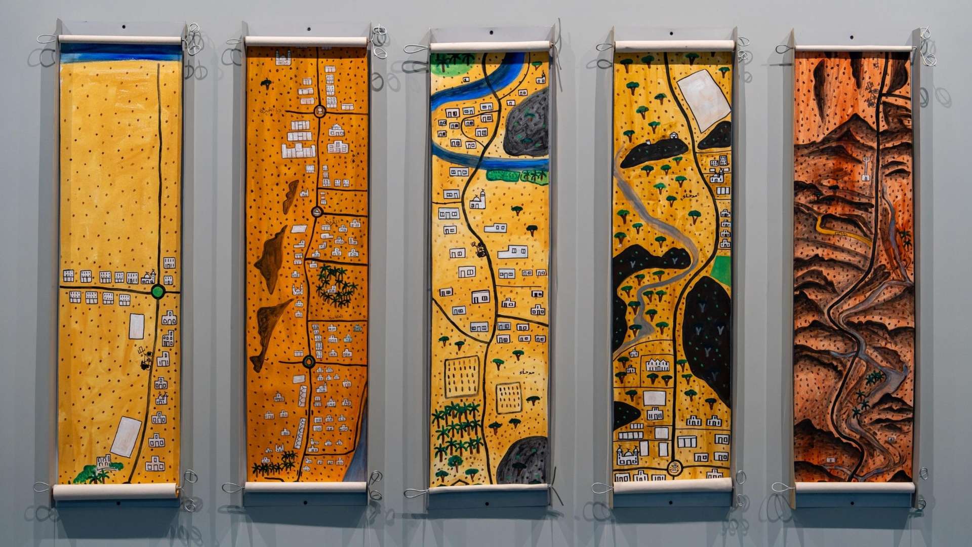 Abdullah Al Saadi: Sites of Memory, Sites of Amnesia | Courtesy 421 Gallery
