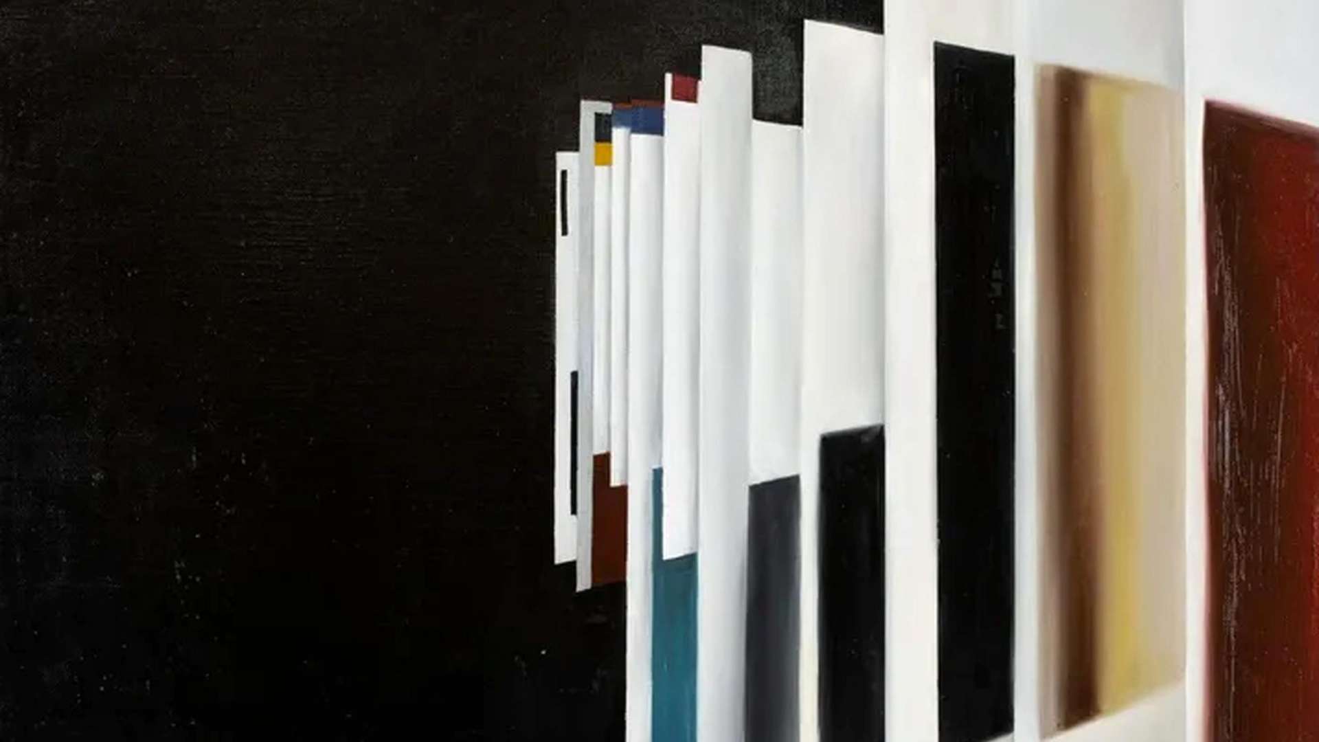 Tan Mu, Web, 2021, Oil on linen, 46 &times; 61 cm | Courtesy Arario Gallery