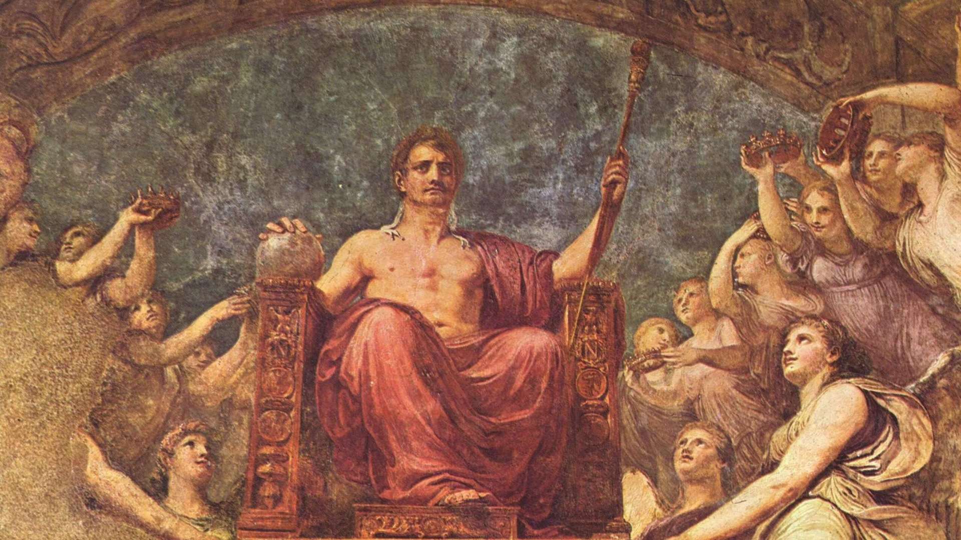 Andrea Appiani, Apoteosi di Napoleone, 1808, Villa Carlotta, Tremezzina, Como