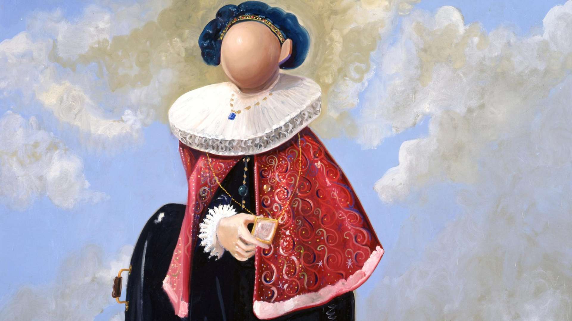 George Condo, The Portable Artist, 1995, Private Collection | &copy; ADAGP | Courtesy Mus&eacute;e d'Art Moderne de Paris