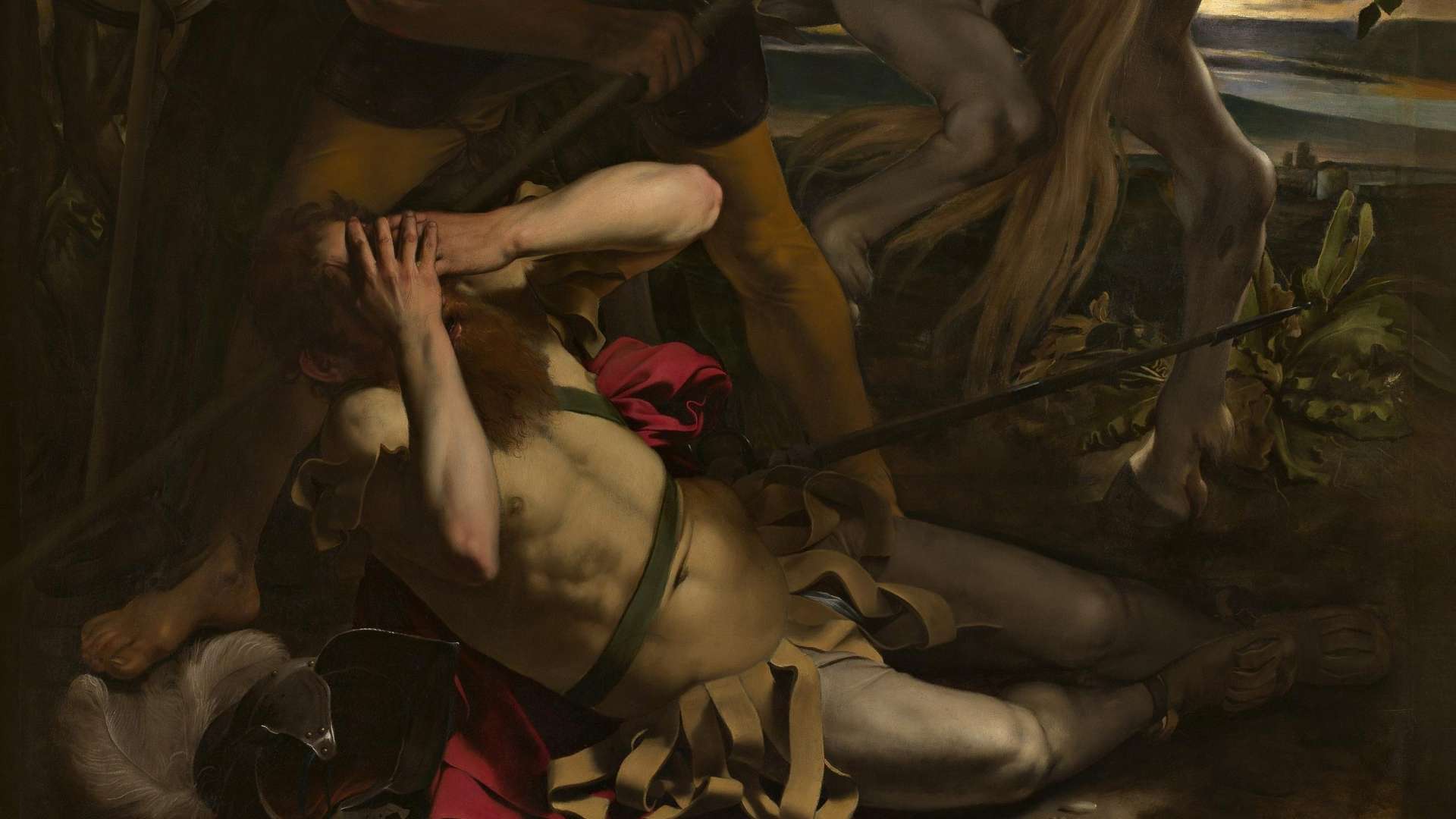 Michelangelo Merisi known as Caravaggio, Conversion of St. Paul, 1660-1661 | Courtesy Gallerie Nazionali di Arte Antica - Palazzo Barberini