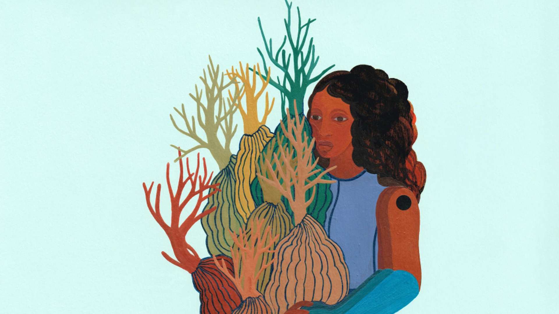 Otobong Nkanga, Social Consequences V: The Harvest, 2022, Collection Wim Waumans | Courtesy &copy; Otobong Nkanga