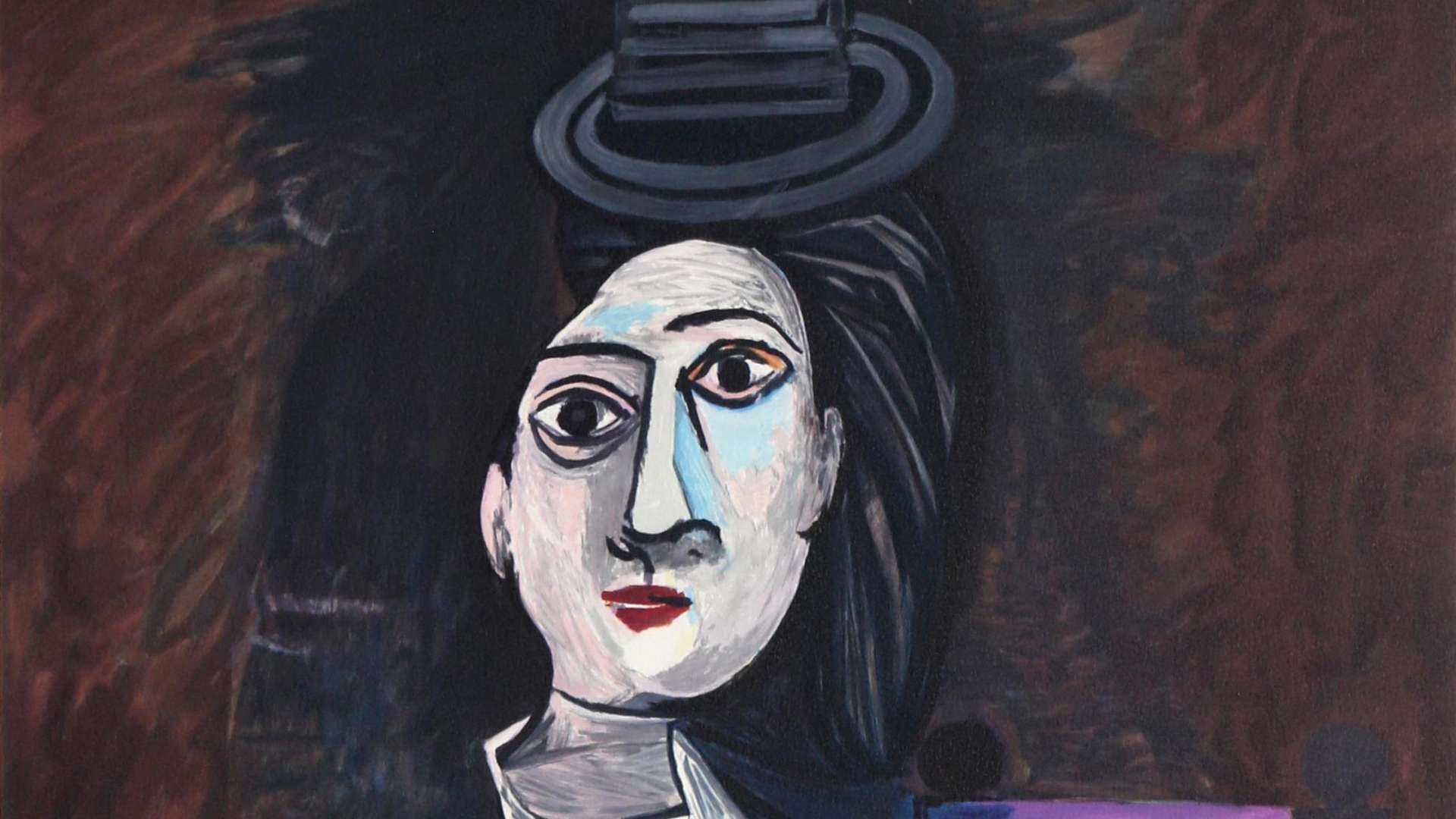 Pablo Picasso, Seated Woman with a Little Round Hat (Dora Maar), 1942, Oil on canvas,&nbsp; 92 &times; 73 cm, Deposited by Iuchi Collection to NMWA, since 2023