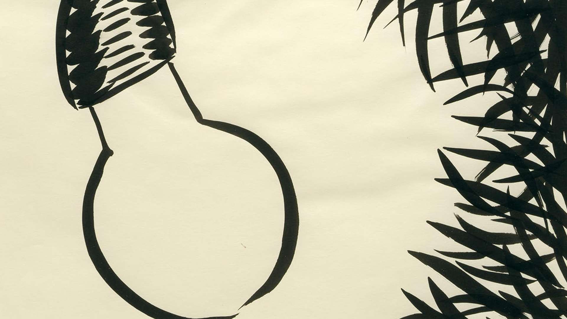 Raymond Pettibon, No title (Let ugly darkness...), 1987 | &copy; Raymond Pettibon | Courtesy Raymond Pettibon and David Zwirner | Photo: Kerry McFate