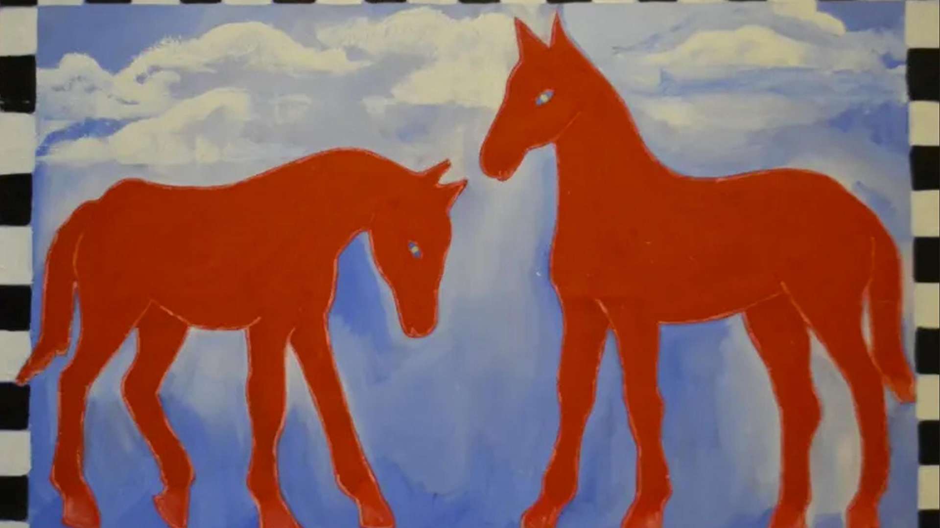 Aidha Badr, I was born knowing you, 2025, Oil on canvas, 120 &times; 80 cm | &copy; Aidha Badr | Courtesy Firetti Contemporary, Dubai