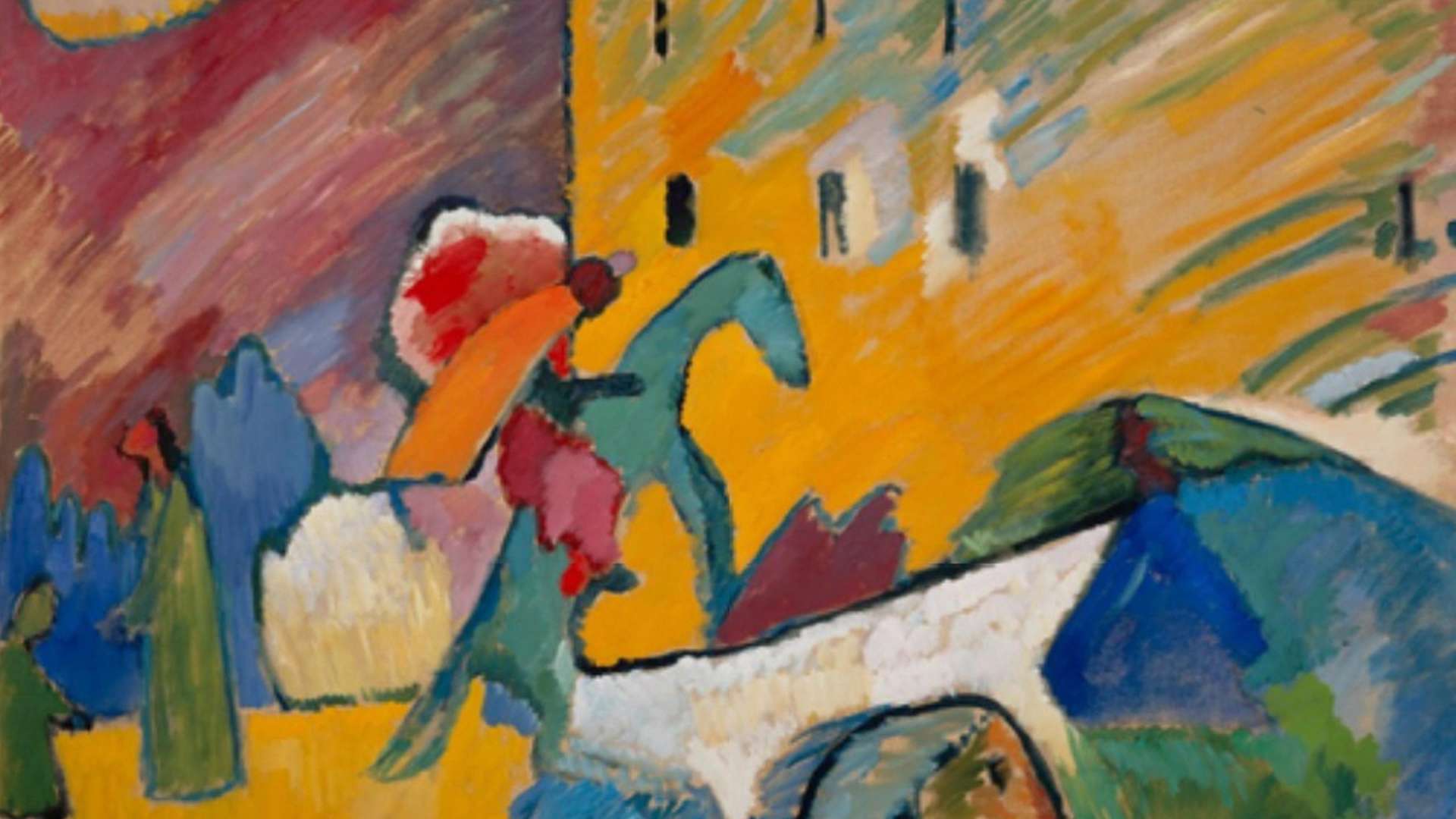 Vassily Kandinsky, Improvisation 3, 1909 | &copy; Centre Pompidou, Mus&eacute;e national d&rsquo;art moderne, Paris | Donation by Mme Nina Kandinsky, 1976