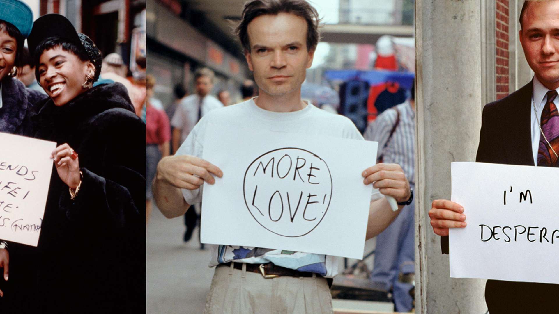 Gillian Wearing, Signs that say what you want them to say and not Signs that say what someone else wants you to say, 1992-1993 | &copy; Gillian Wearing | Courtesy Maureen Paley, London, Tanya Bonakdar Gallery, New York and Regen Projects, Lo