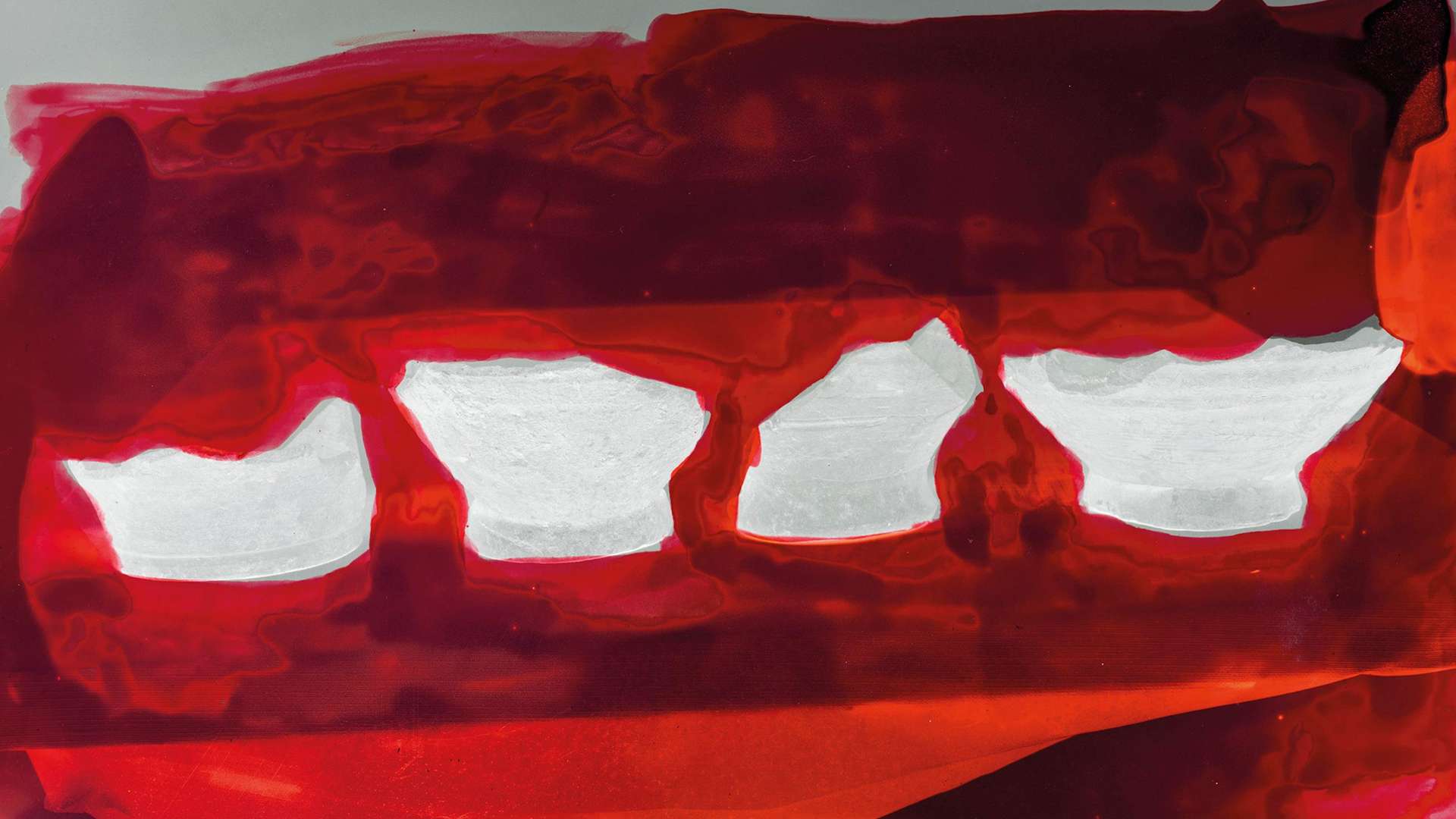 Giorgio Di Noto, Fragments of Vases from San Giovanni in Laterano, Film 9 &times; 12 cm