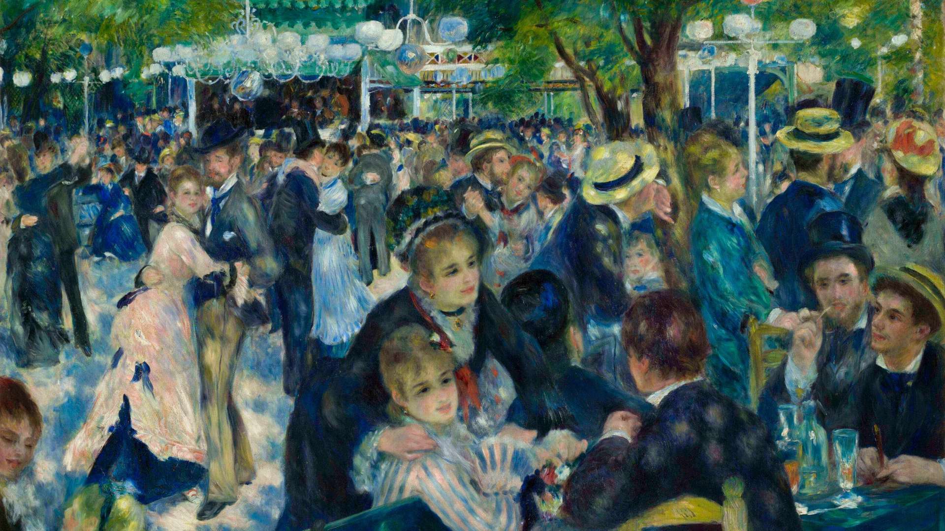 Auguste Renoir, Dance at Le Moulin de la Galette, 1876, Mus&eacute;e d'Orsay, Paris | Courtesy RMN-Grand Palais / Patrice Schmidt / Distributed by AMF