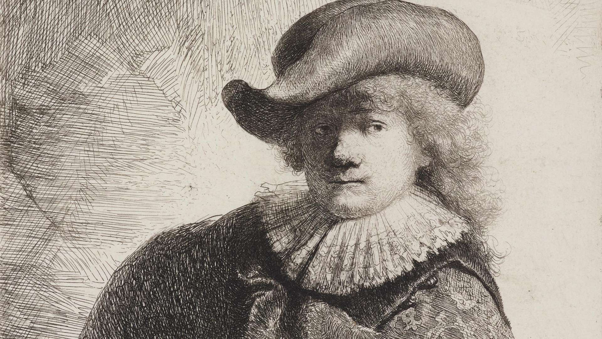 Rembrandt van Rijn, Self-Portrait in Soft Hat and Embroidered Cloak, 1631 | Courtesy &copy; National Museum of Western Art, Tokyo
