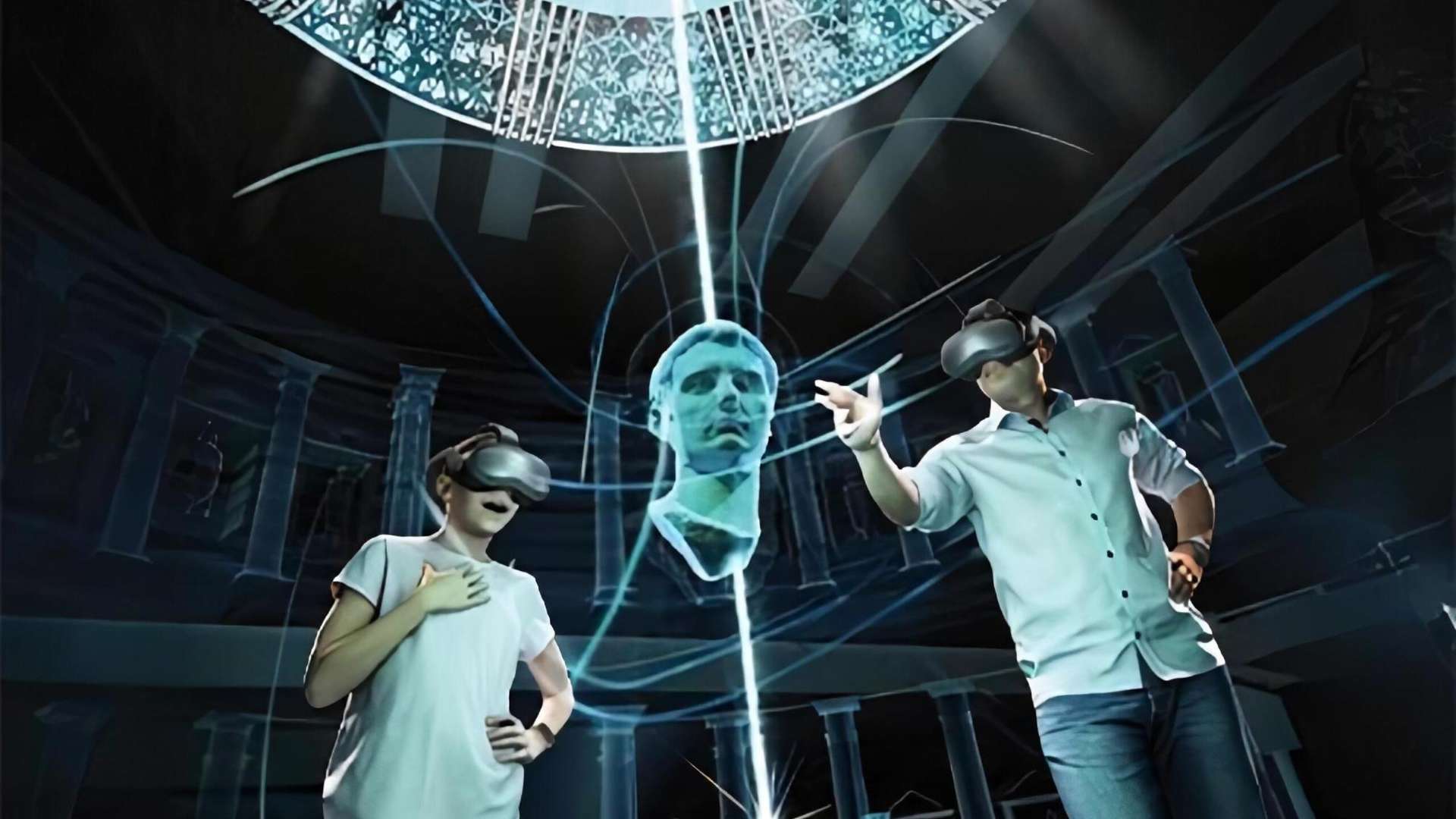 Quantum Dome Project. A Collective VR Experience | Courtesy &copy; Louvre Abu Dhabi