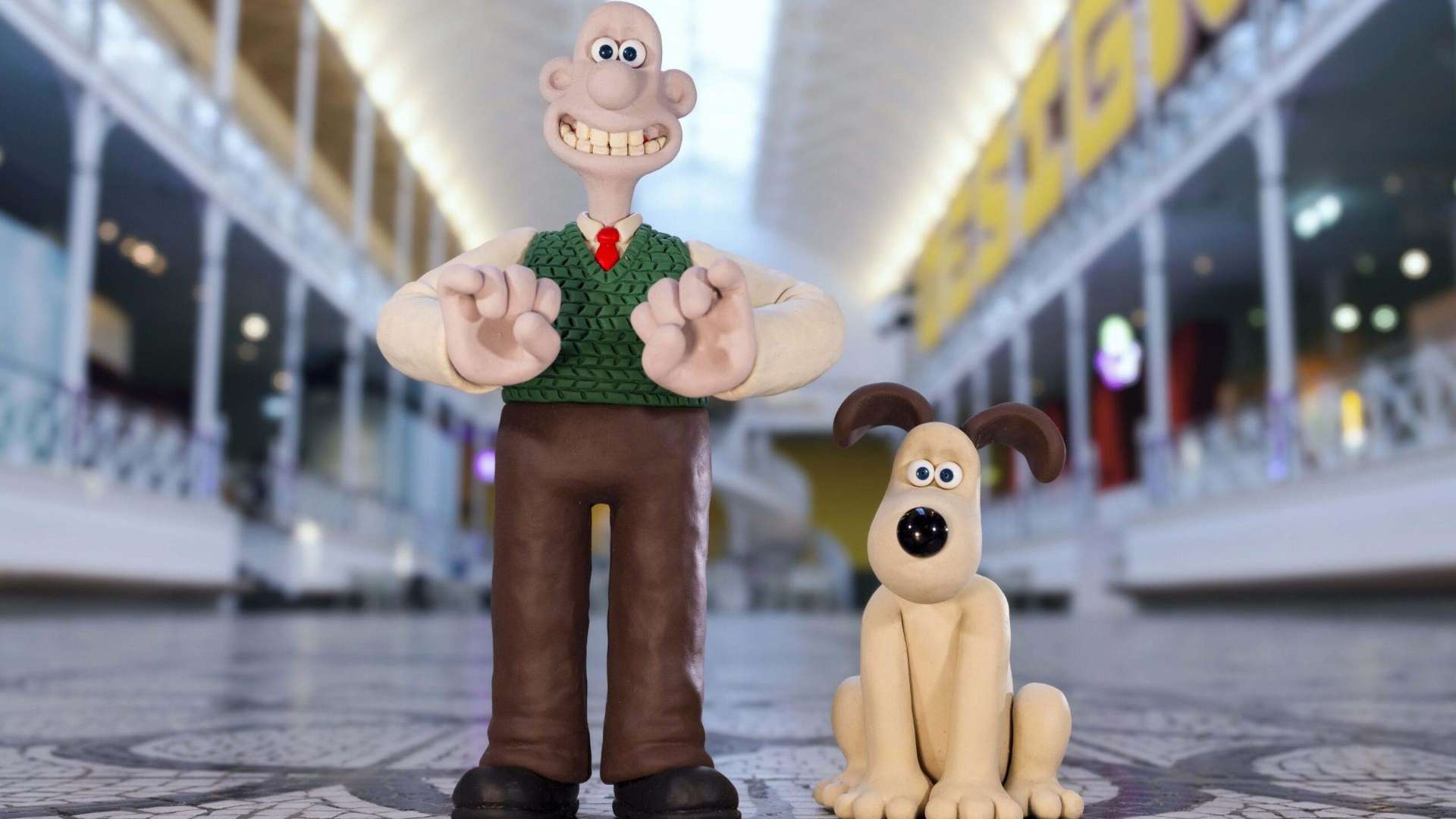 Wallace and Gromit | Courtesy &copy; TM Aardman Animations LTD/Wallace & Gromit LTD and Victoria and Albert Museum, London