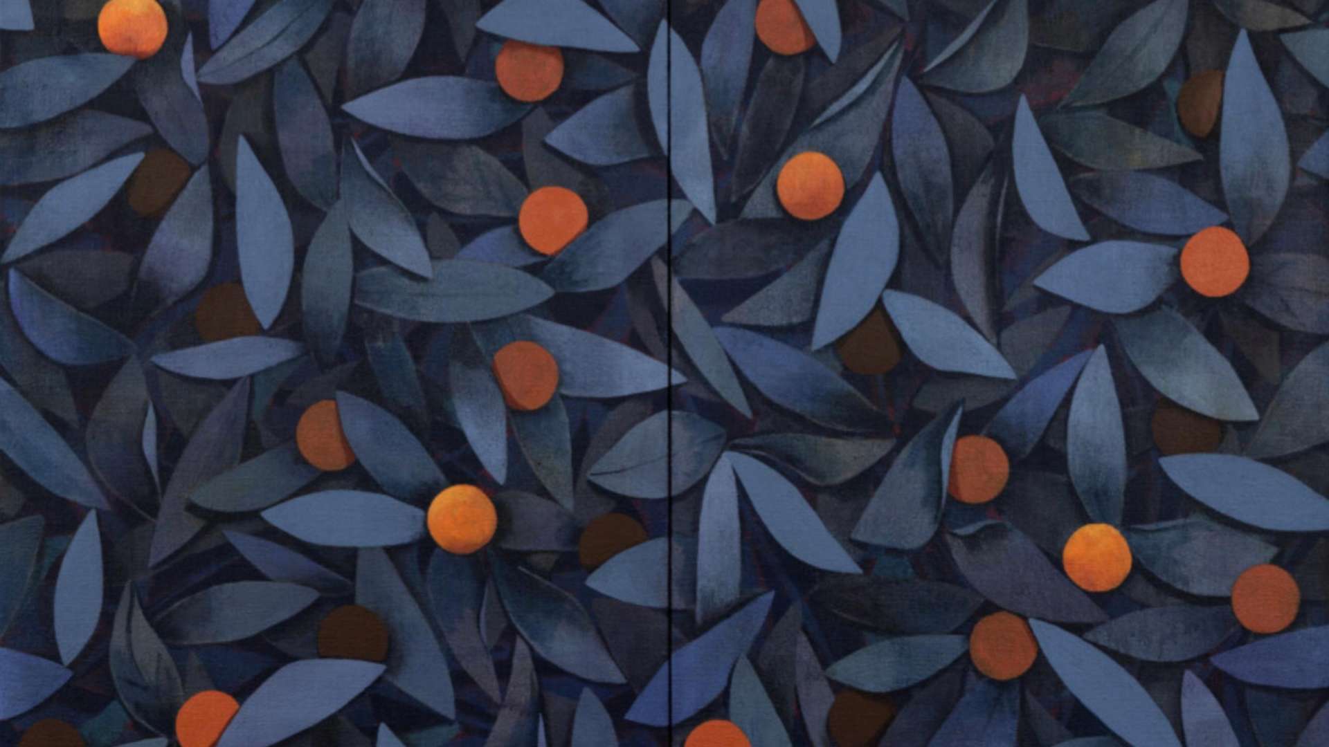 Ryan Mrozowski, Untitled (Nocturne), 2025, Acrylic on linen, 100 &times; 150 cm, Current location Shanghai