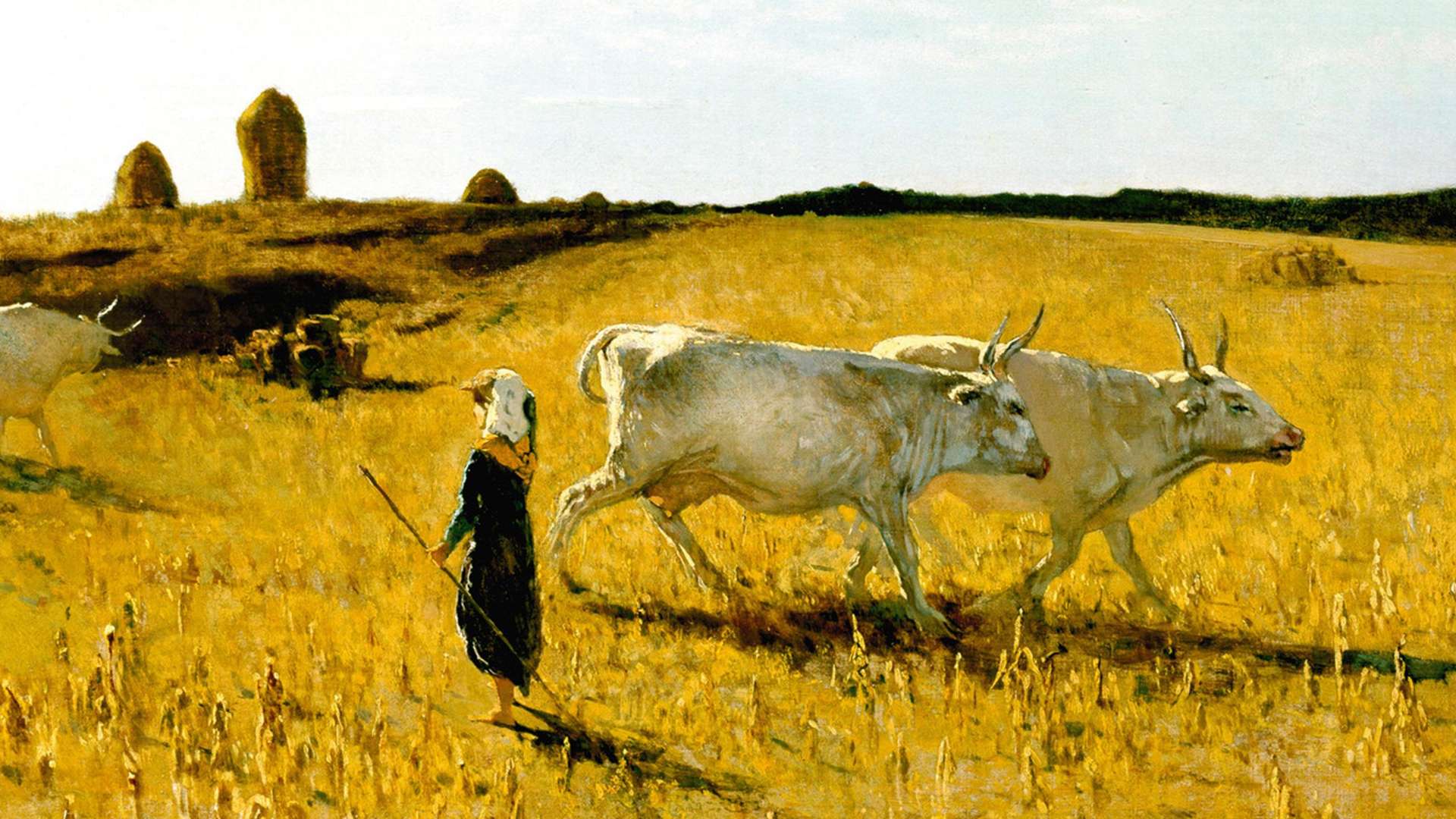 Telemaco Signorini, Pascoli a Castiglioncello, 1861