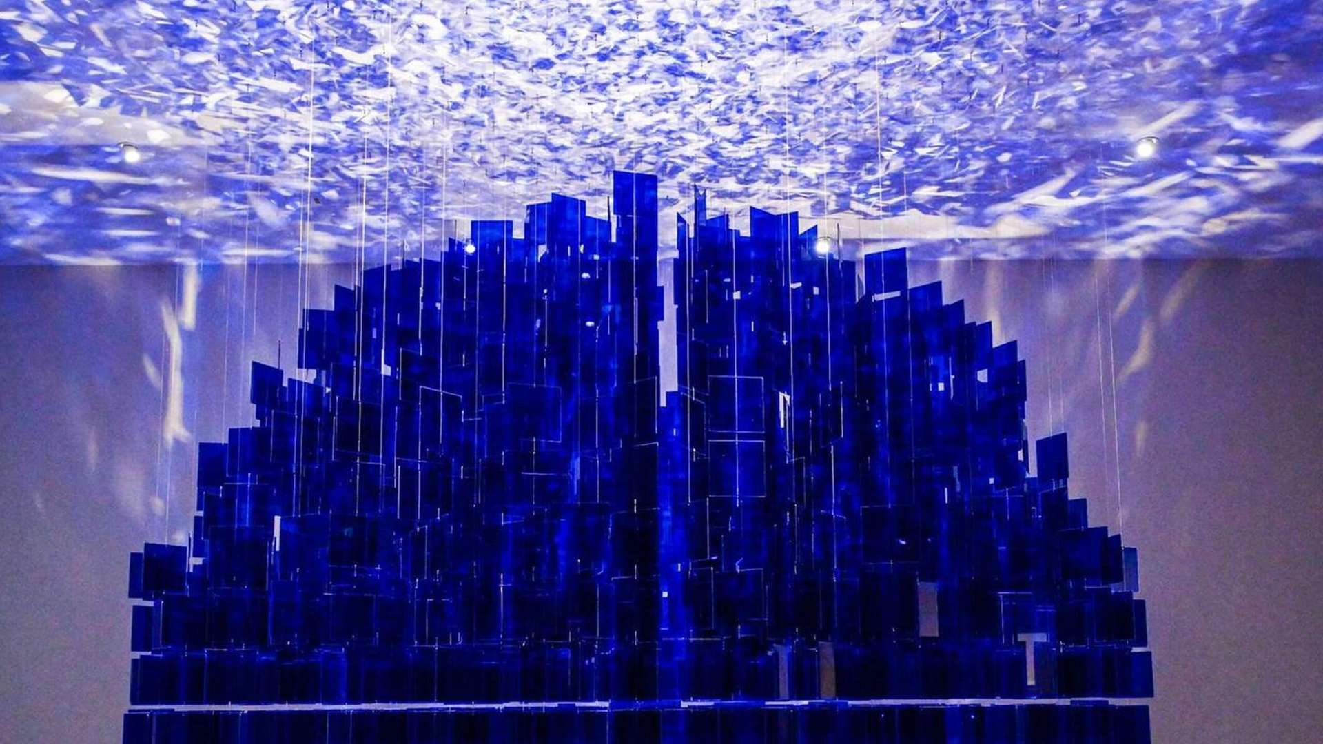 Julio Le Parc, Blue Sphere 2013, Tate Modern, London | &copy; Julio Le Parc | Courtesy the Latin American Acquisitions Committee 2023 | &copy; ADAGP, Paris and DACS, London 2025 | Photo: &copy; Museum of Art Pudong