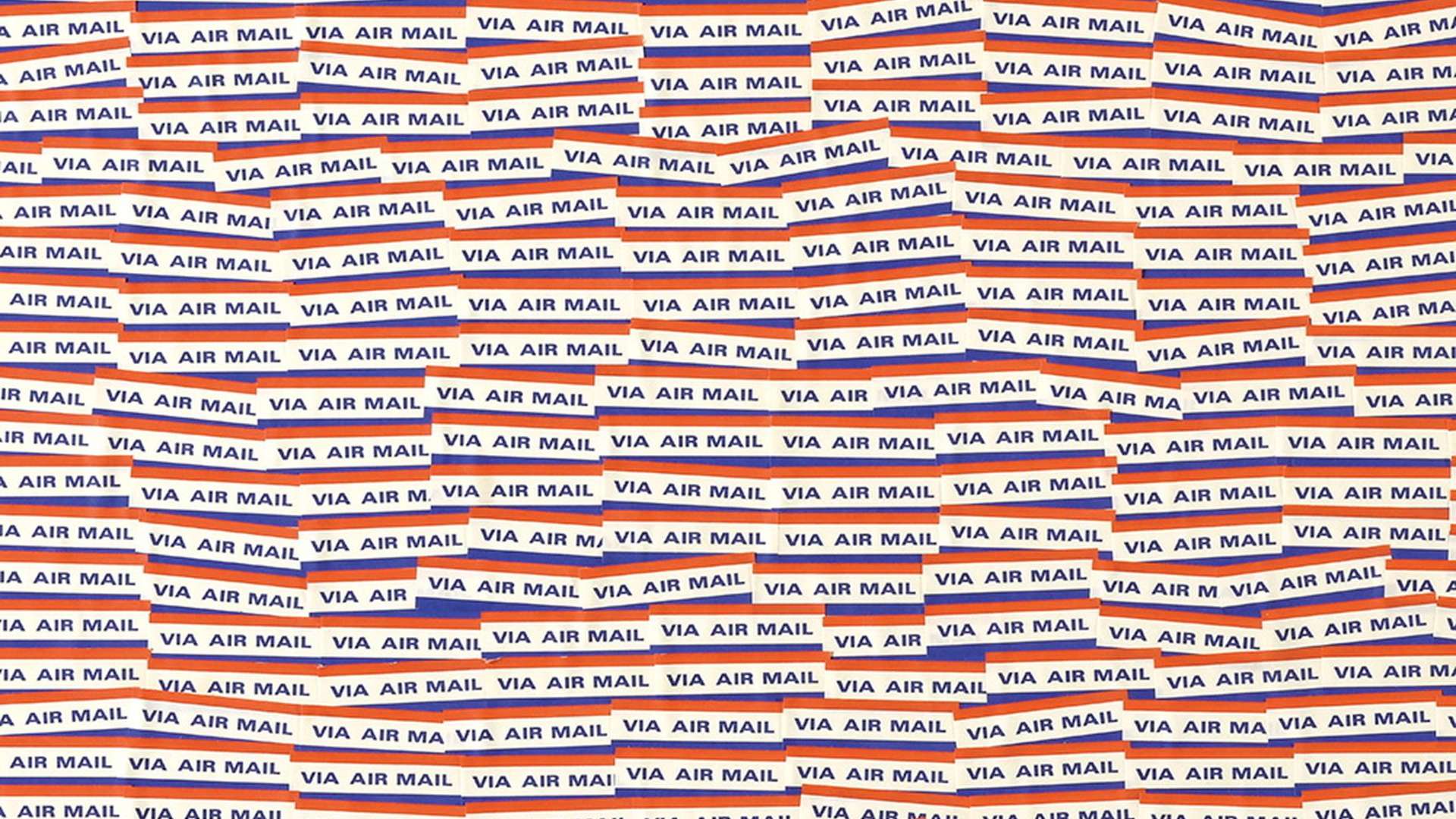 Yayoi Kusama, Airmail Stickers, 1962/1992 | Courtesy &copy; Yayoi Kusama