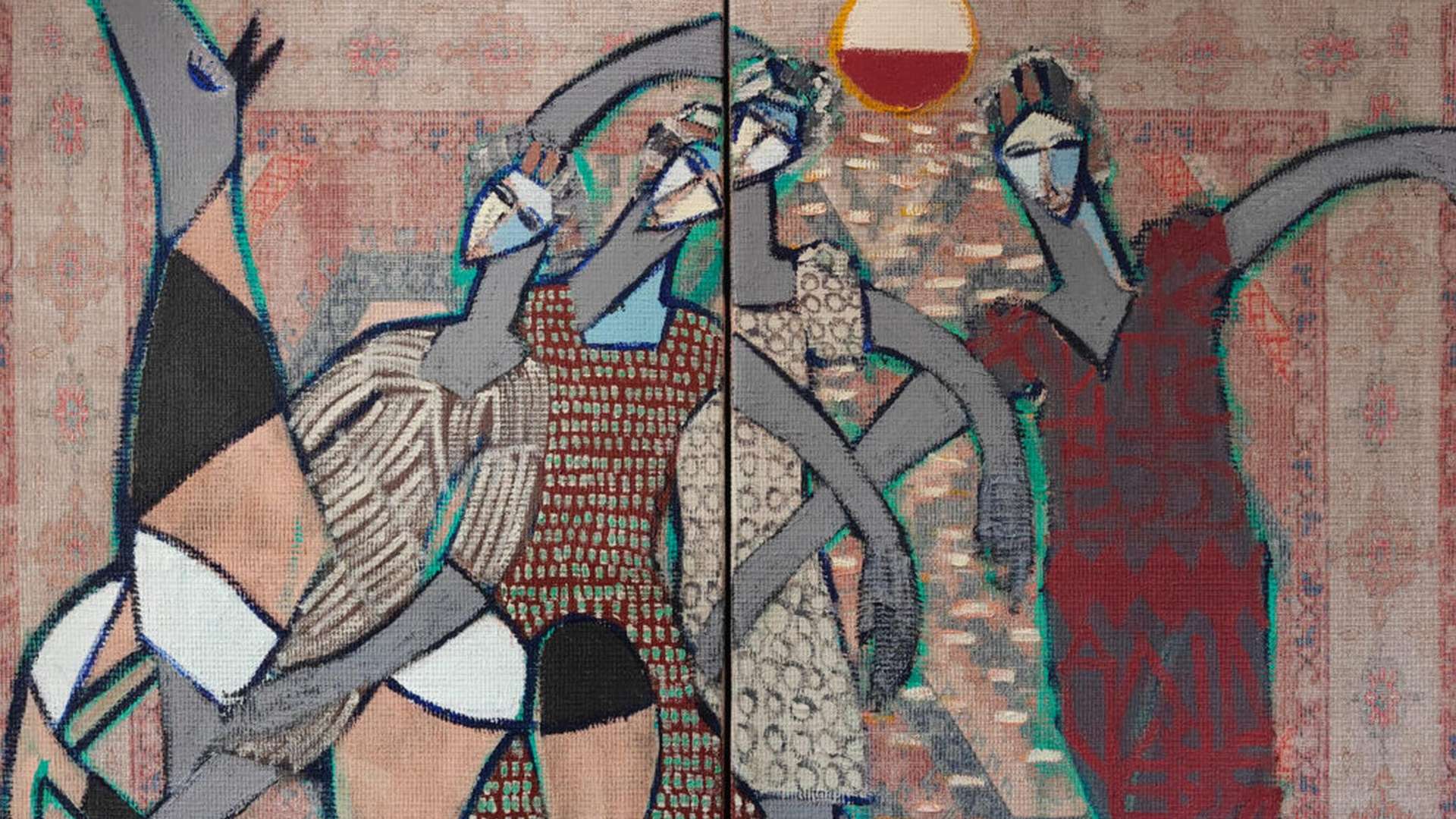 Alimi Adewale, Dance of the Spirit, 2025 | Courtesy Alimi Adewale and Pearl Lam Shanghai