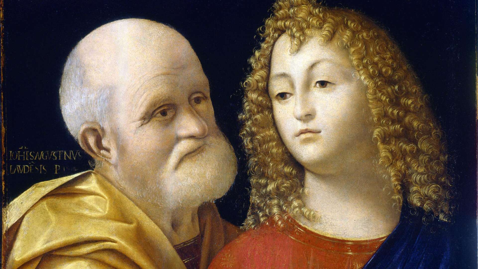 Giovanni Agostino da Lodi, Doppio ritratto | Courtesy Pinacoteca di Brera, Milano