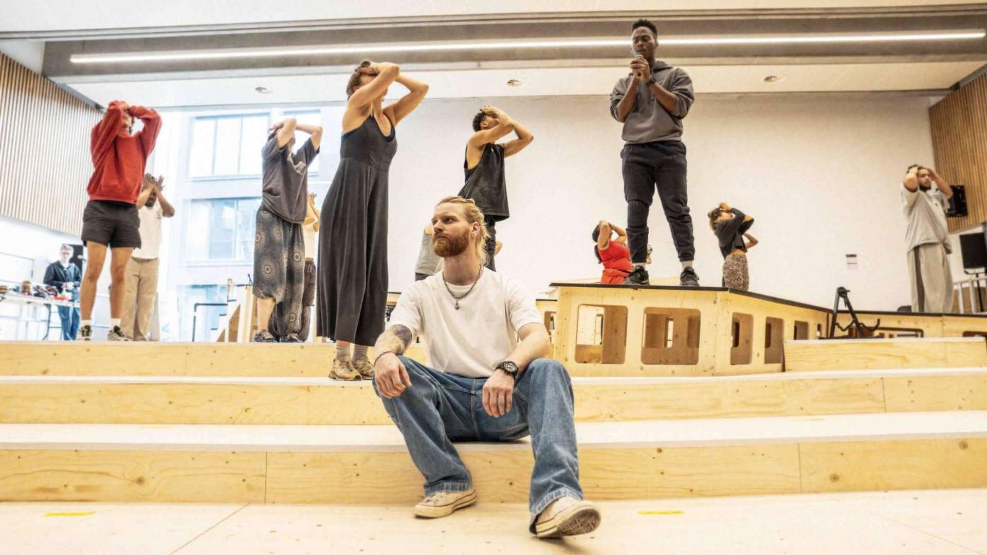 Jesus Christ Superstar, Rehersals | Courtesy &copy; LW Theatres | Photo: Johan Persson