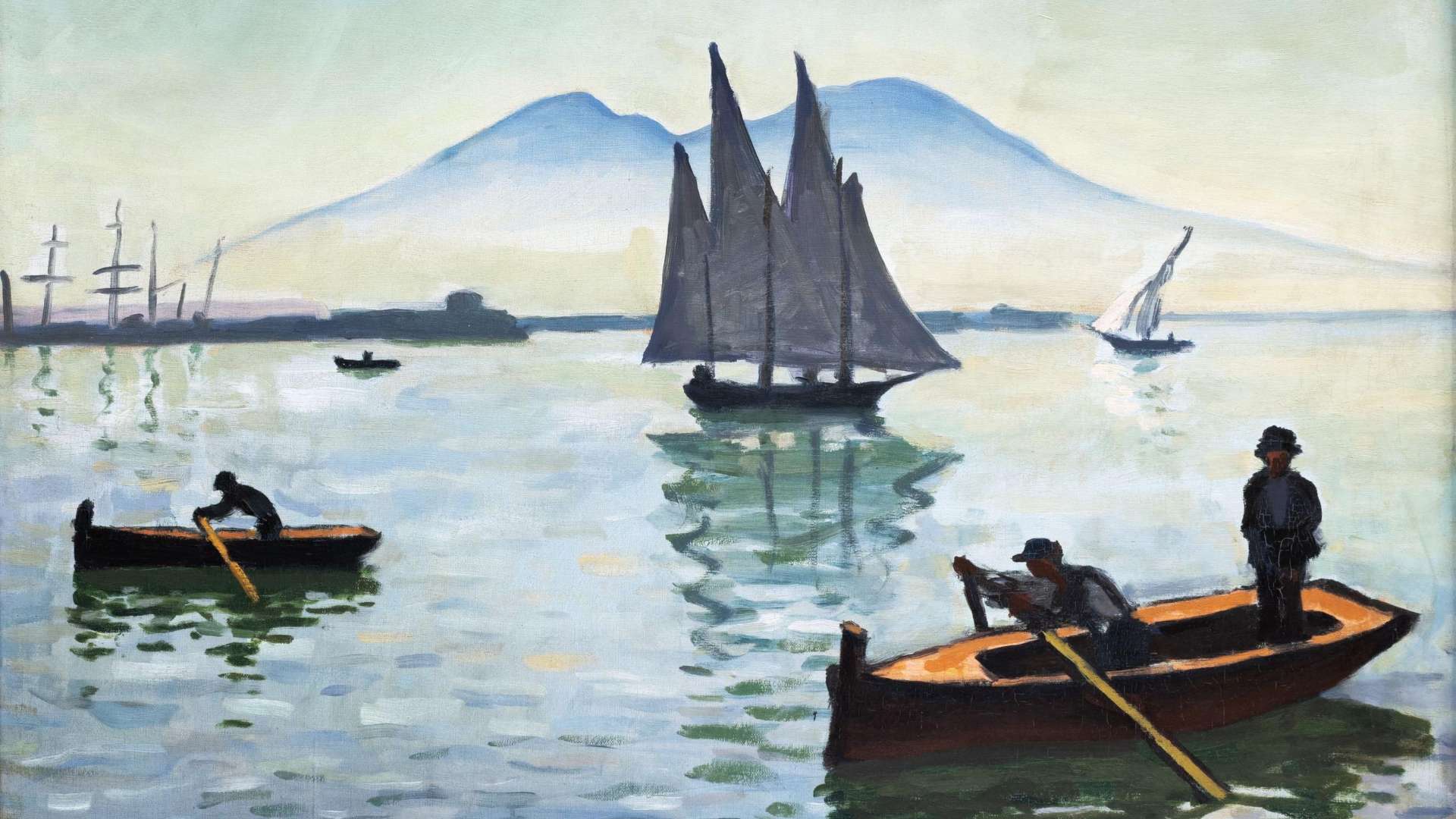 Albert Marquet, Naples. Le voilier, 1909, Mus&eacute;e des Beaux-Arts, Bordeaux | Courtesy &copy;︎ Mairie de Bordeaux, Mus&eacute;e des Beaux-Arts | Photo: F. Deval
