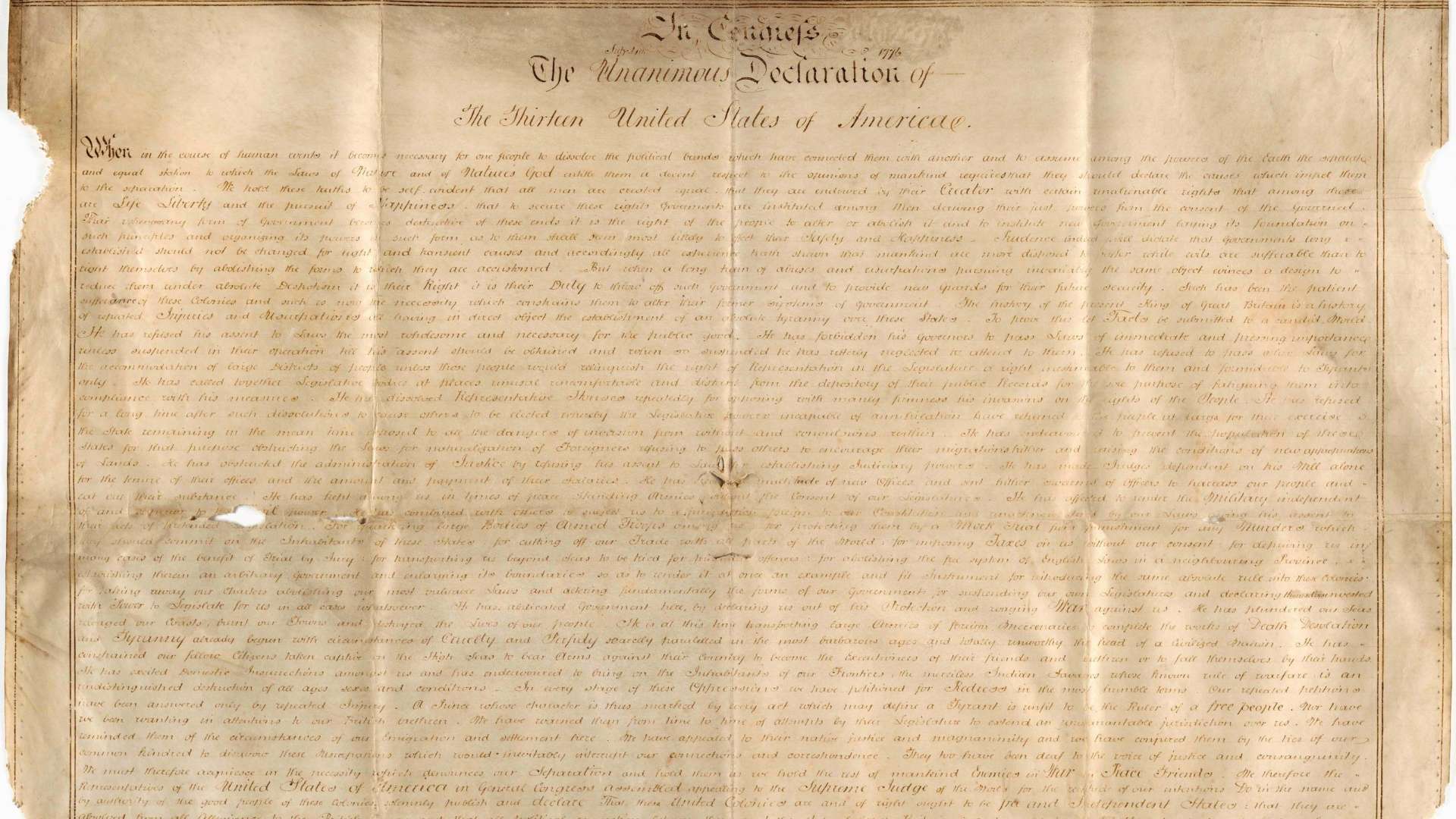 The Sussex Declaration, Reproduced with the permission of West Sussex Record Office
