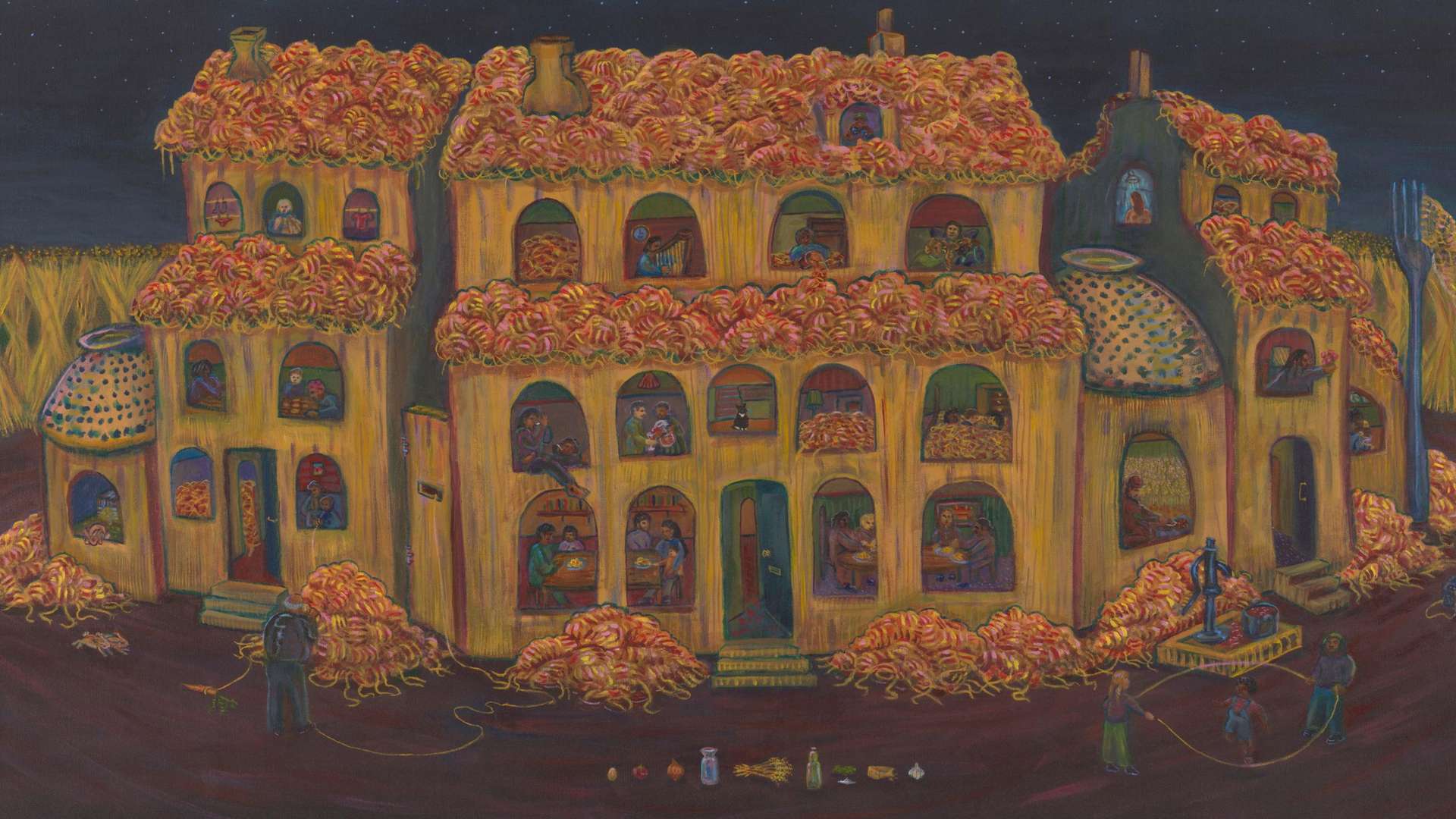Mohammed Z Rahman, The Spaghetti House 2024, Tate Collection | &copy; Mohammed Z Rahman | Courtesy Mohammed Z Rahman | Photo: &copy; Tate / Sam Day