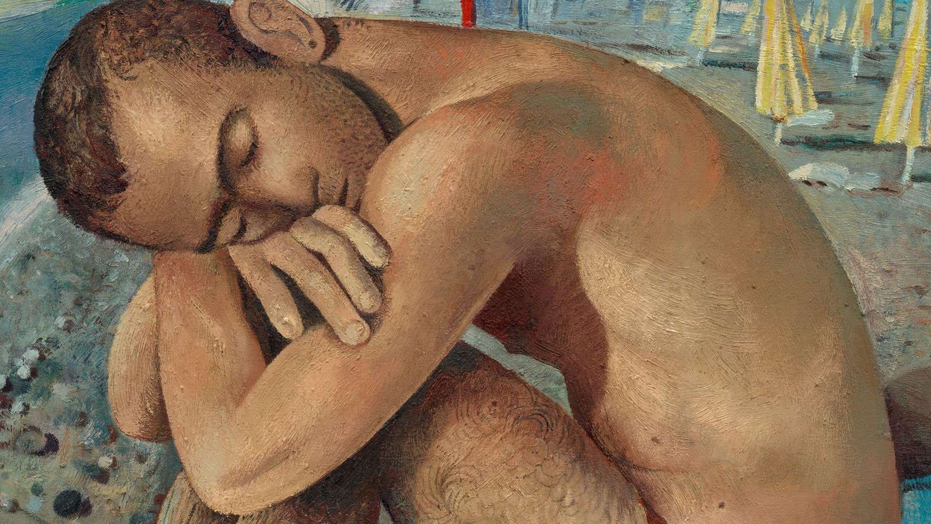 Louis Fratino, Ale in Liguria, Detail, 2025 | Courtesy &copy; Louis Fratino