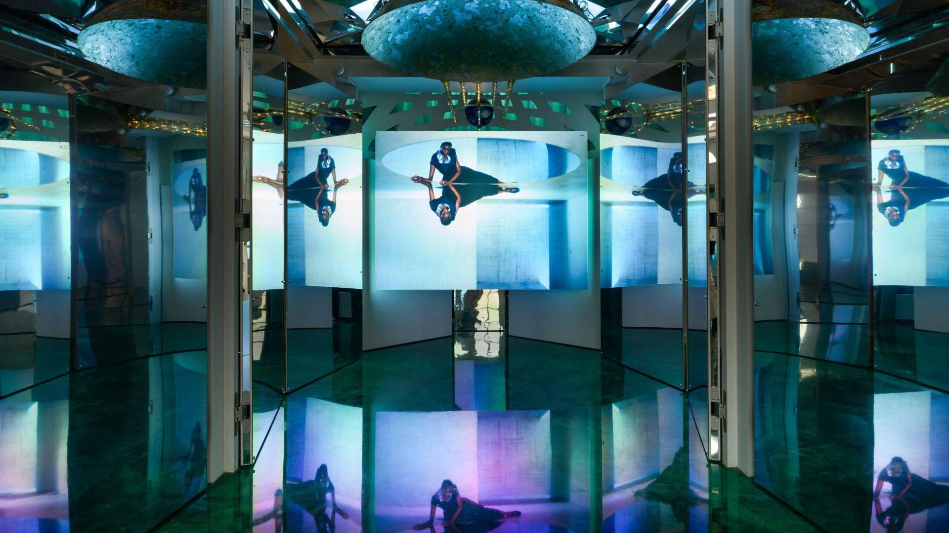 Isaac Julien, All That Changes You. Metamorphosis, 2025, The Cosmic House, London | Photo: Thierry Bal | Courtesy Isaac Julien / Victoria Miro | &copy; Isaac Julien