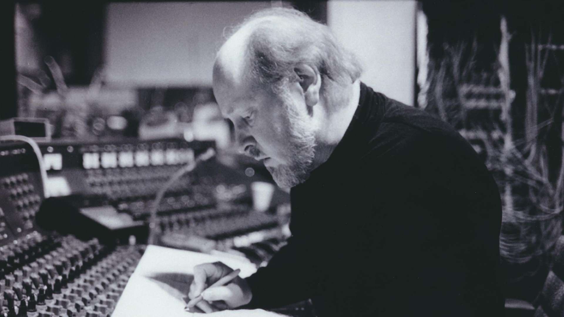 John Williams in the recording studio for the Star Wars soundtrack | Courtesy Royal Albert Hall