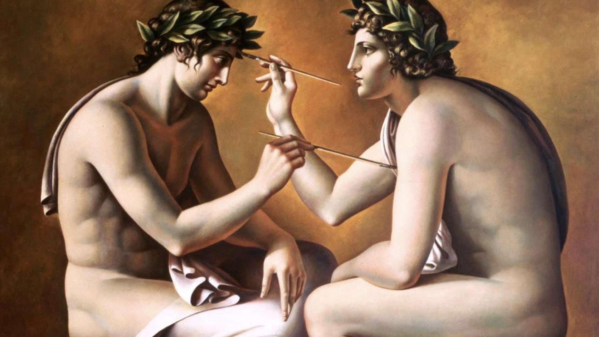 Carlo Maria Mariani, The Hand That Obeys the Intellect, 1983, Oil on canvas, 200 &times; 175 cm, Private Collection