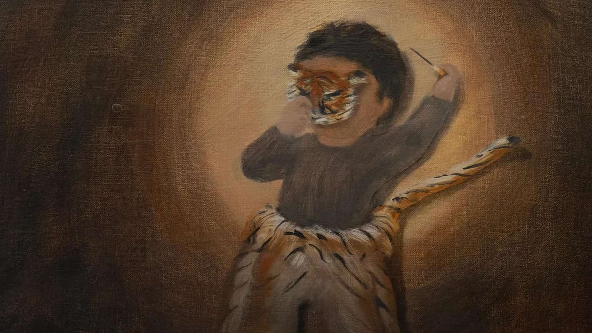 Ding Zhi, Chana Star 5: Tiny Tiny Hate, 2026, Oil on linen, 43 &times; 38 cm | Courtesy Capsule Shanghai