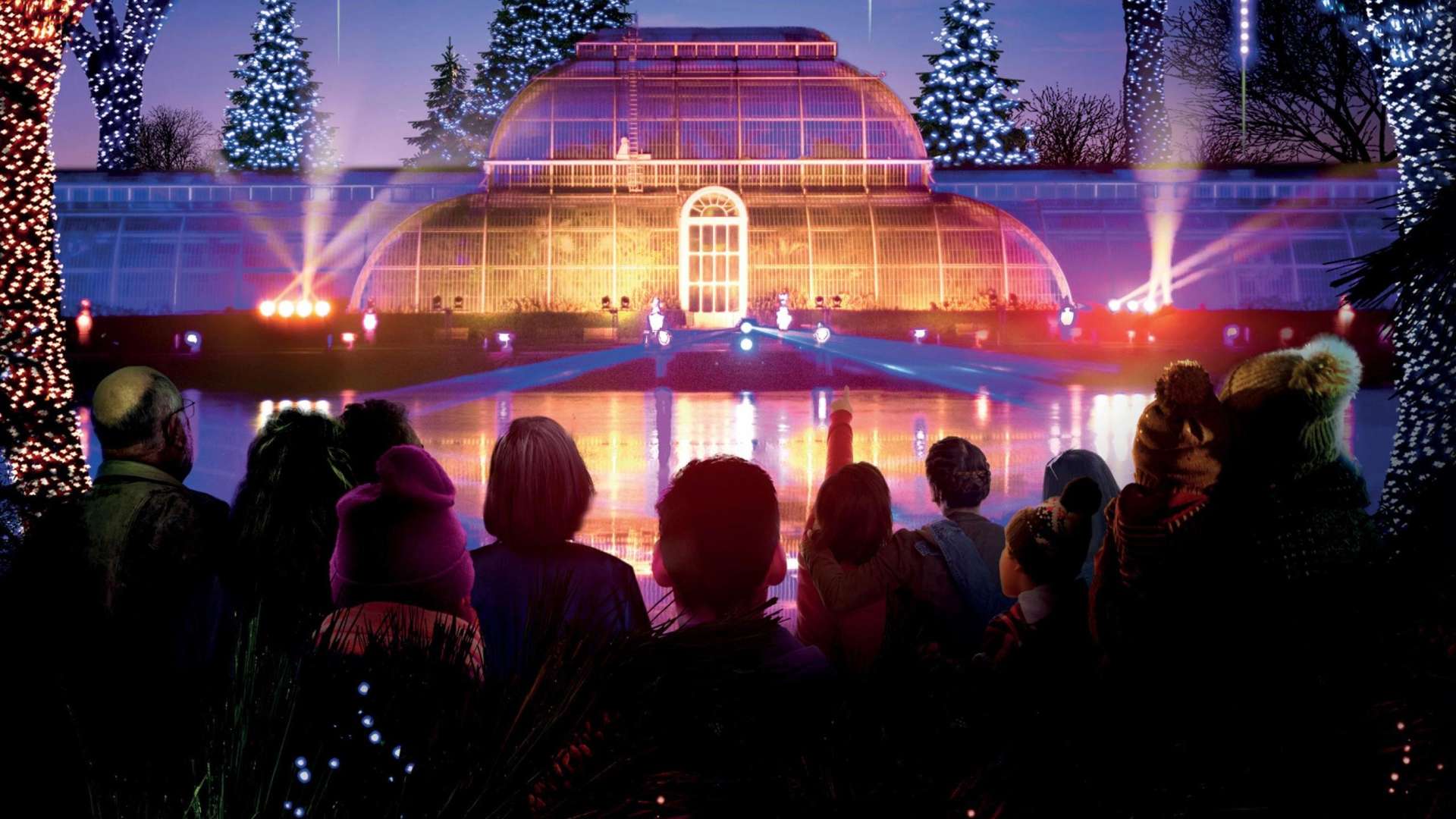 At Kew Gardens The Christmas Light Show Bvlgari Hotel London