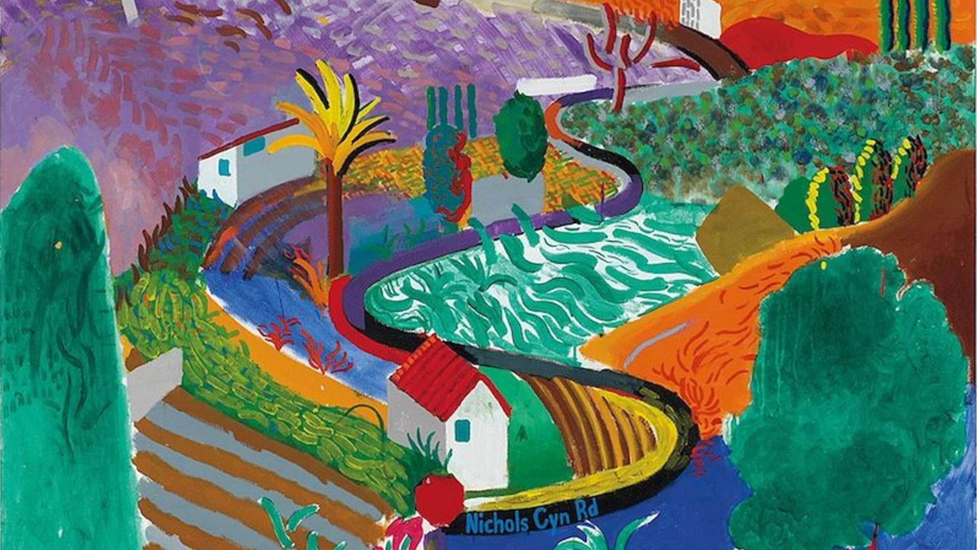 David hockney картины